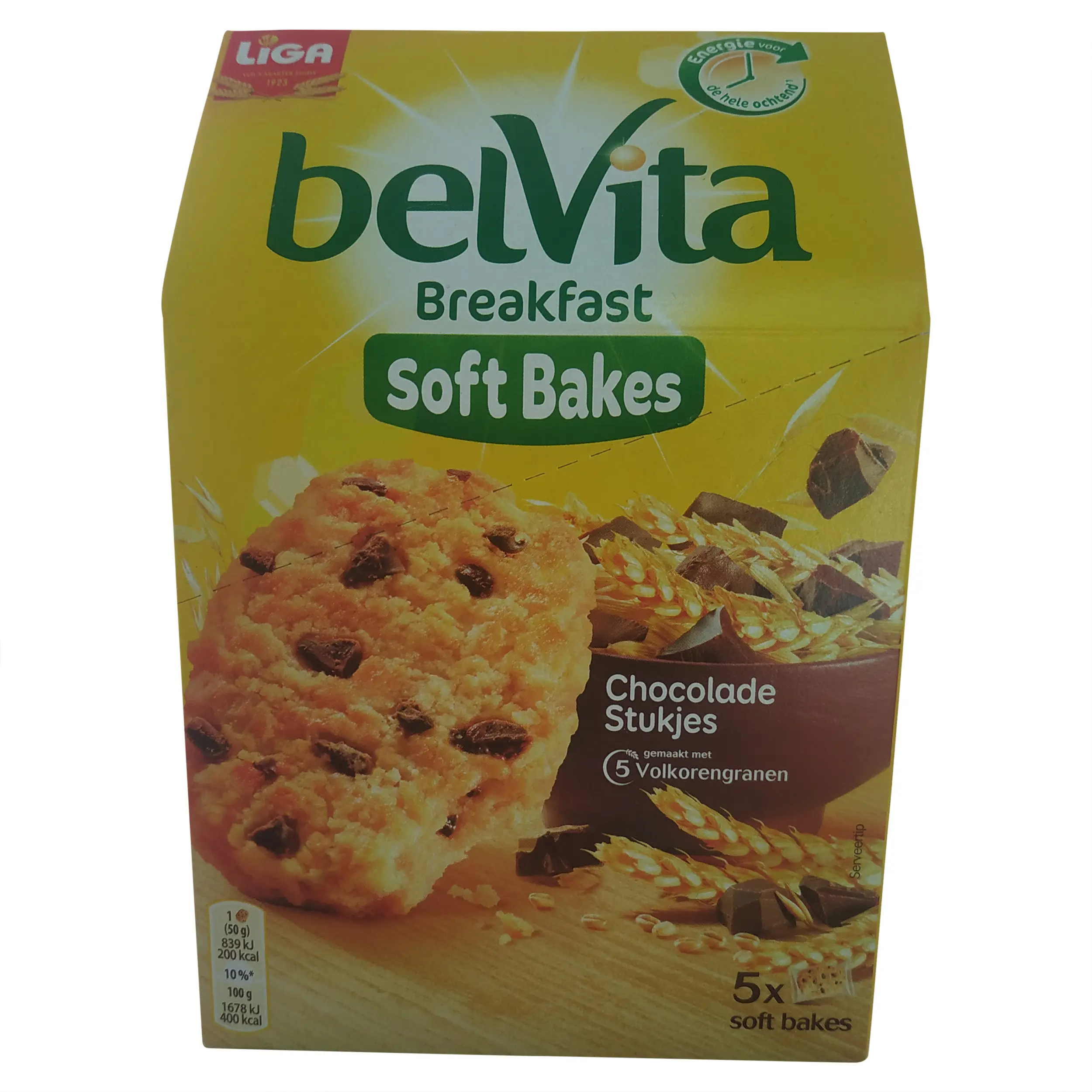 Belvita Frühstückskekse | Belvita Schokolade | Bestellen Sie 5 einzeln verpackte Schokoladenkekse | Frühstückskekse | Gesamtgewicht 8,81 Unzen