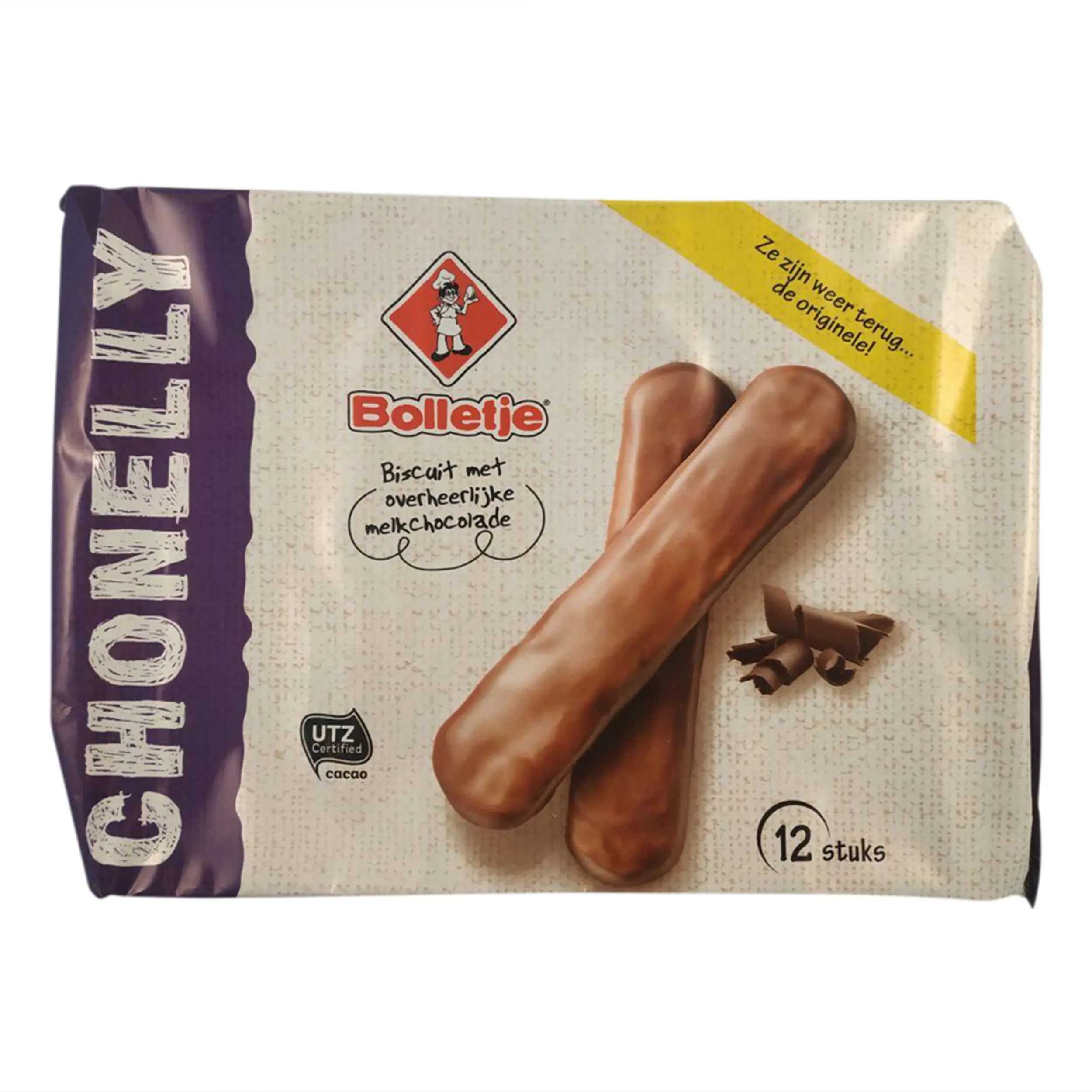 Bolletje | Schokoladenkekse | Scoop of Chonelly von Bolletje | Milchschokoladenkekse | Gesamtgewicht 6,7 Unzen