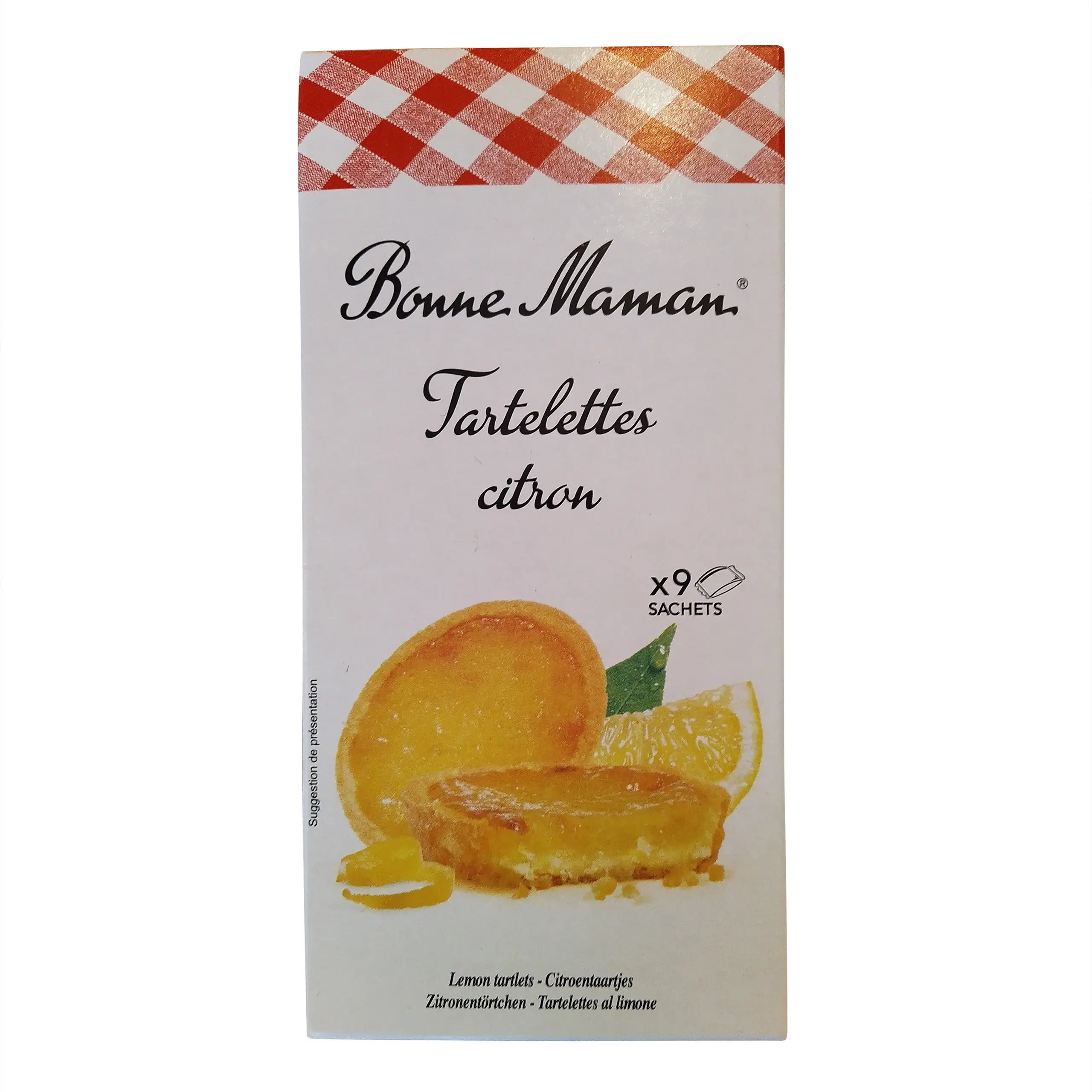 Bonne Maman Cookies | French Cookies | Classic Bonne Maman's Lemon Tarts | French Biscuits | 4.4 Ounce Total Weight