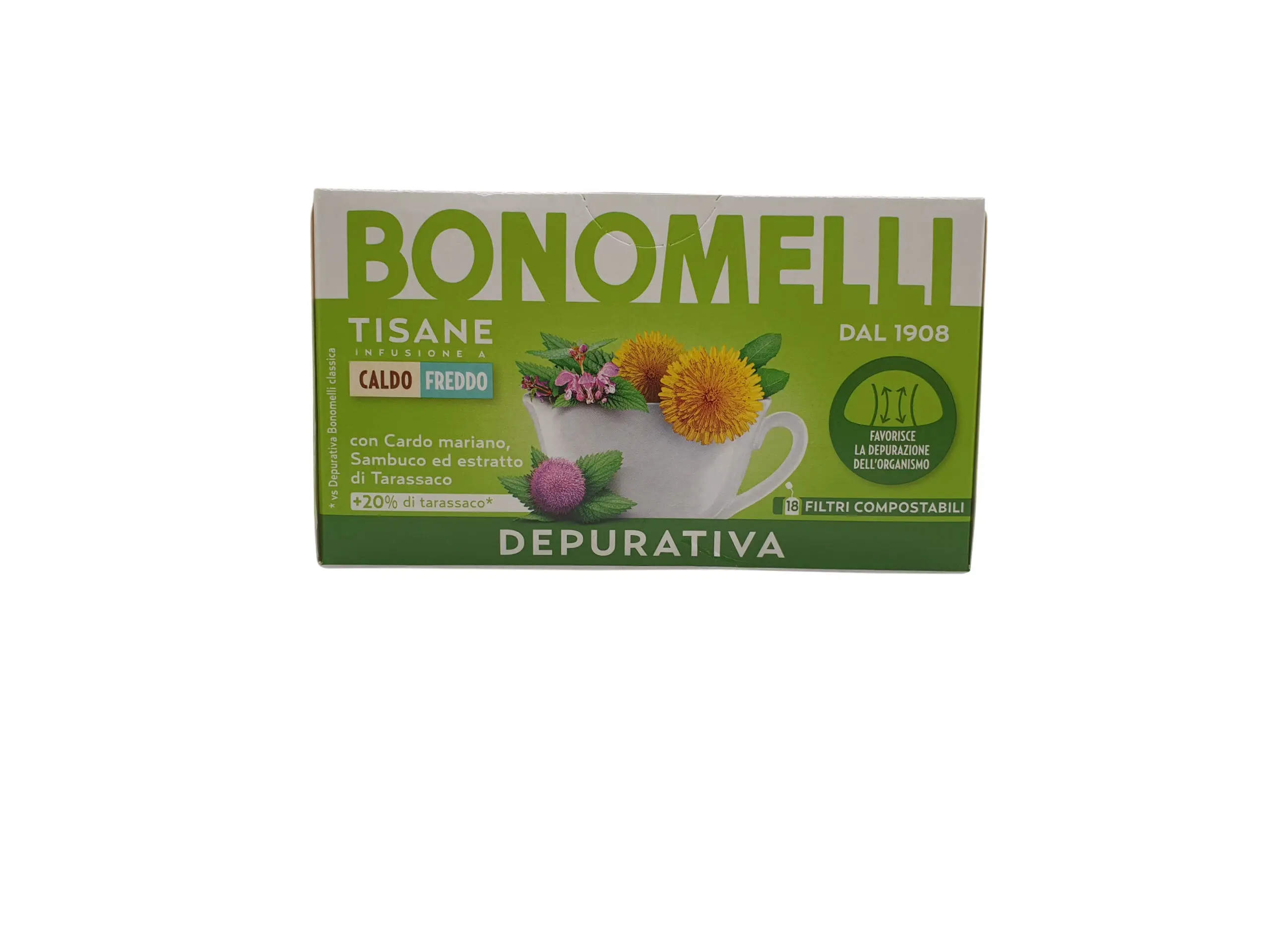 Bonomelli | Camomilla | Bonomelli Depurative Herbal Tea | Tisane | 1.26 Ounce Total Weight - Image 4