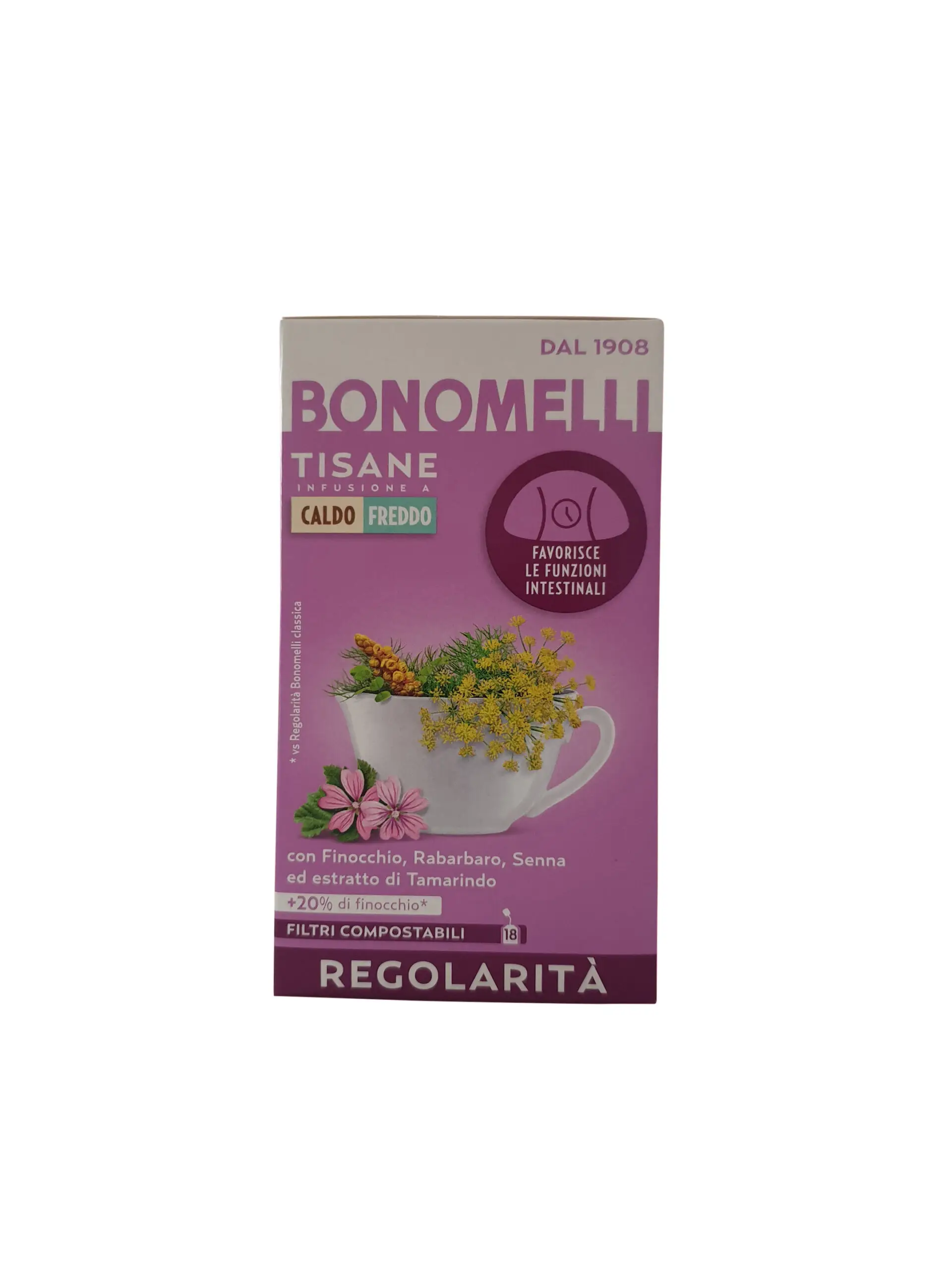 Bonomelli | Camomilla | Bonomelli Regularity Tisane | Tisane | 1.26 Ounce Total Weight
