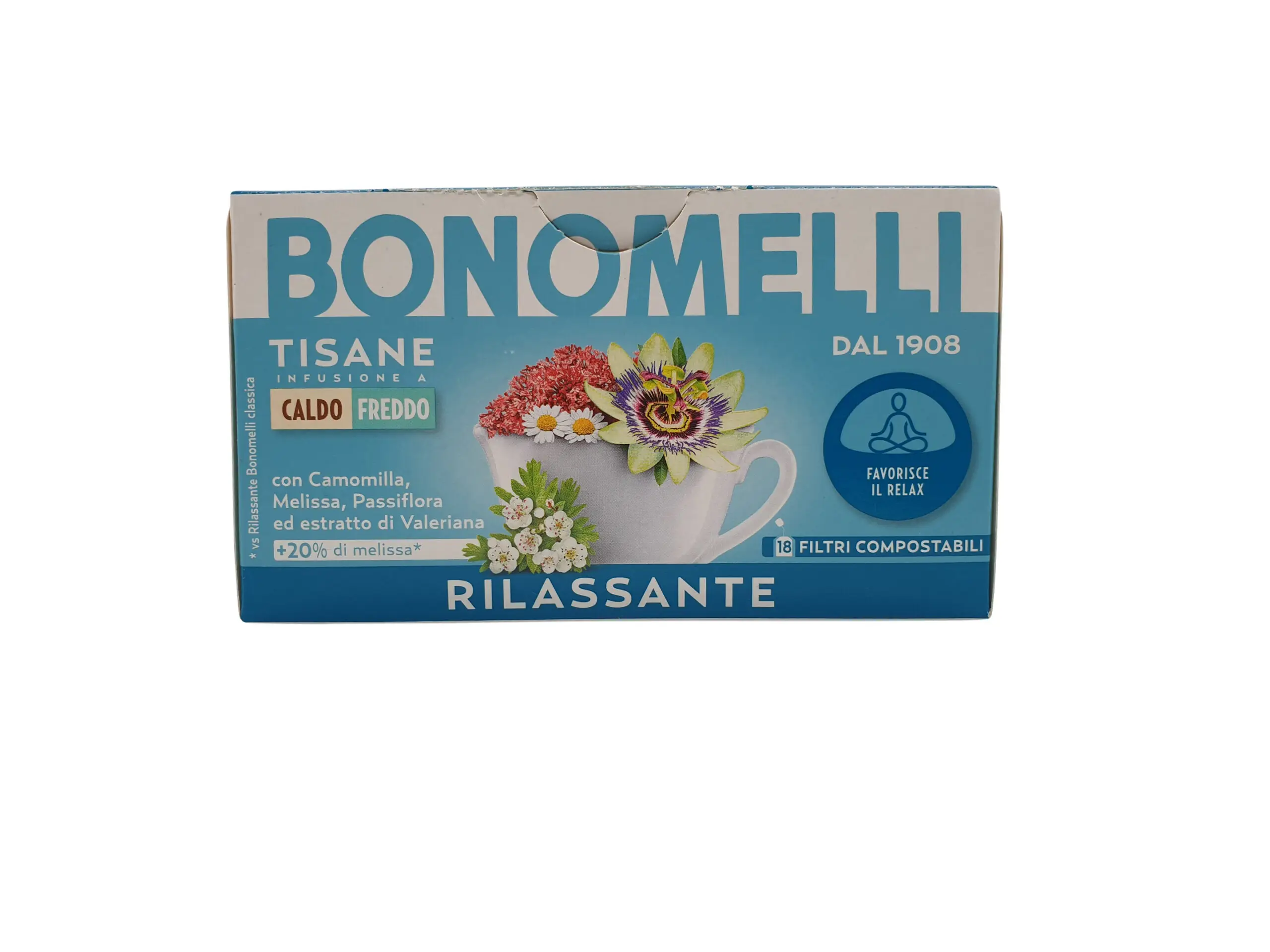 Bonomelli | Camomilla | Bonomelli Relaxing Tisane | Cup Of Calm | 1.26 Ounce Total Weight - Image 2