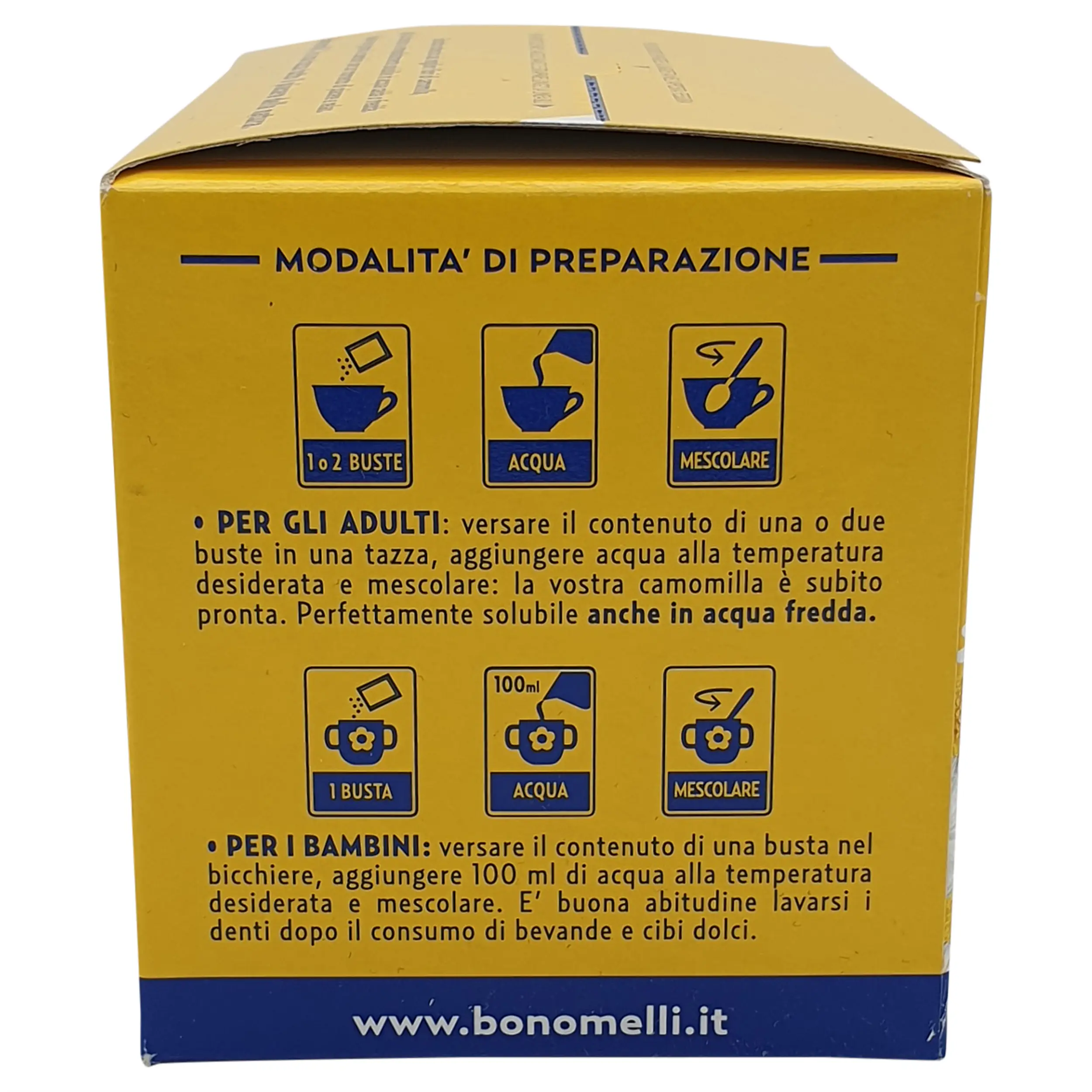 Chamomile Powder | Dried Chamomile | Bonomelli Camomilla Solubile | Camomile Tea | 5.64 Ounce Total Weight - Image 2