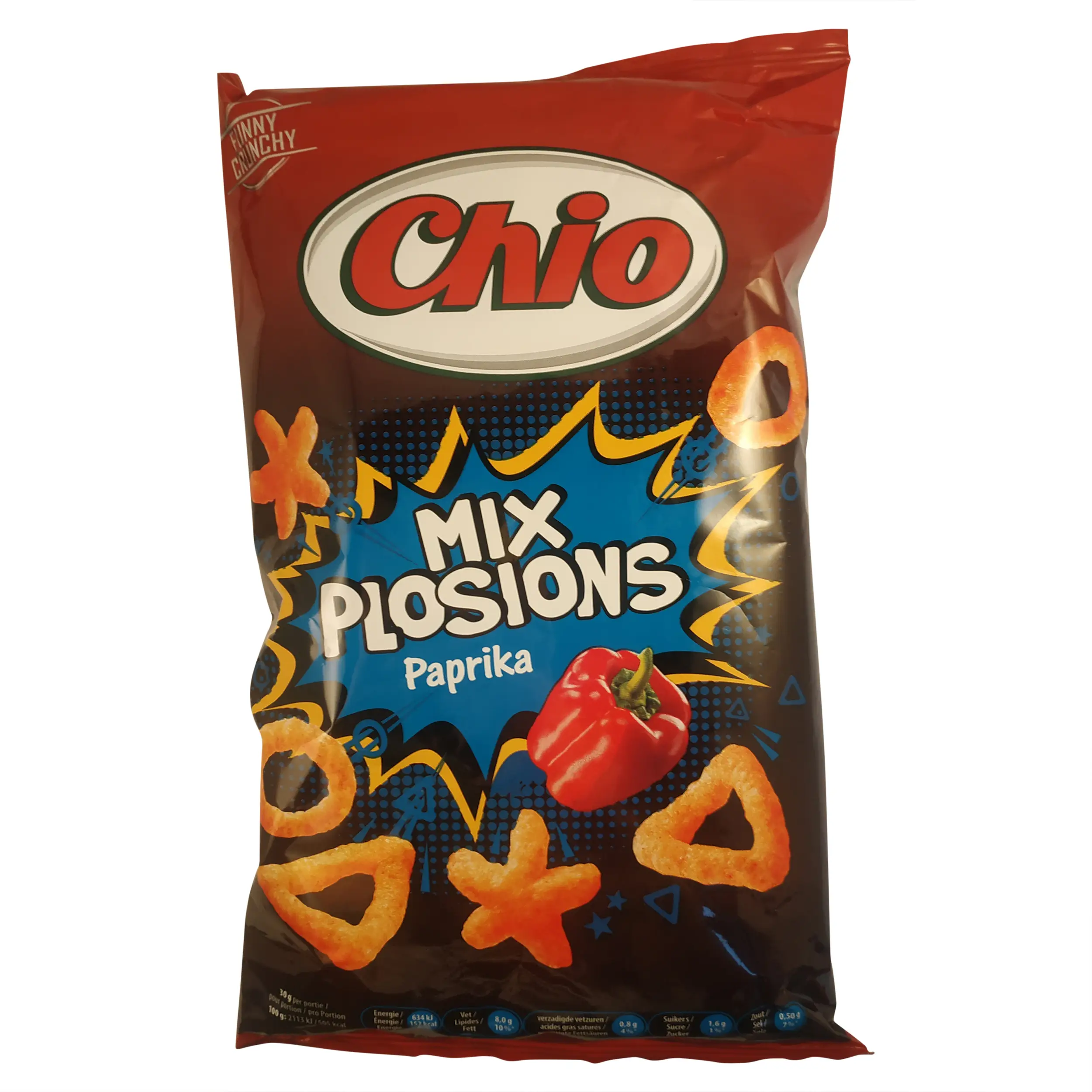 Chio Chips Paprika | Paprika-Chips | Chio Mixplosions Paprika | Paprika-Gewürz | Gesamtgewicht 3,52 Unzen