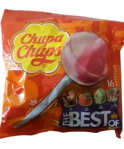 Chupa Chups Lollies | Pirulitos Chupa Chups | Os melhores sabores de pirulitos Chupa Chups | Pirulito Chupa Chups | Peso total de 6,77 onças