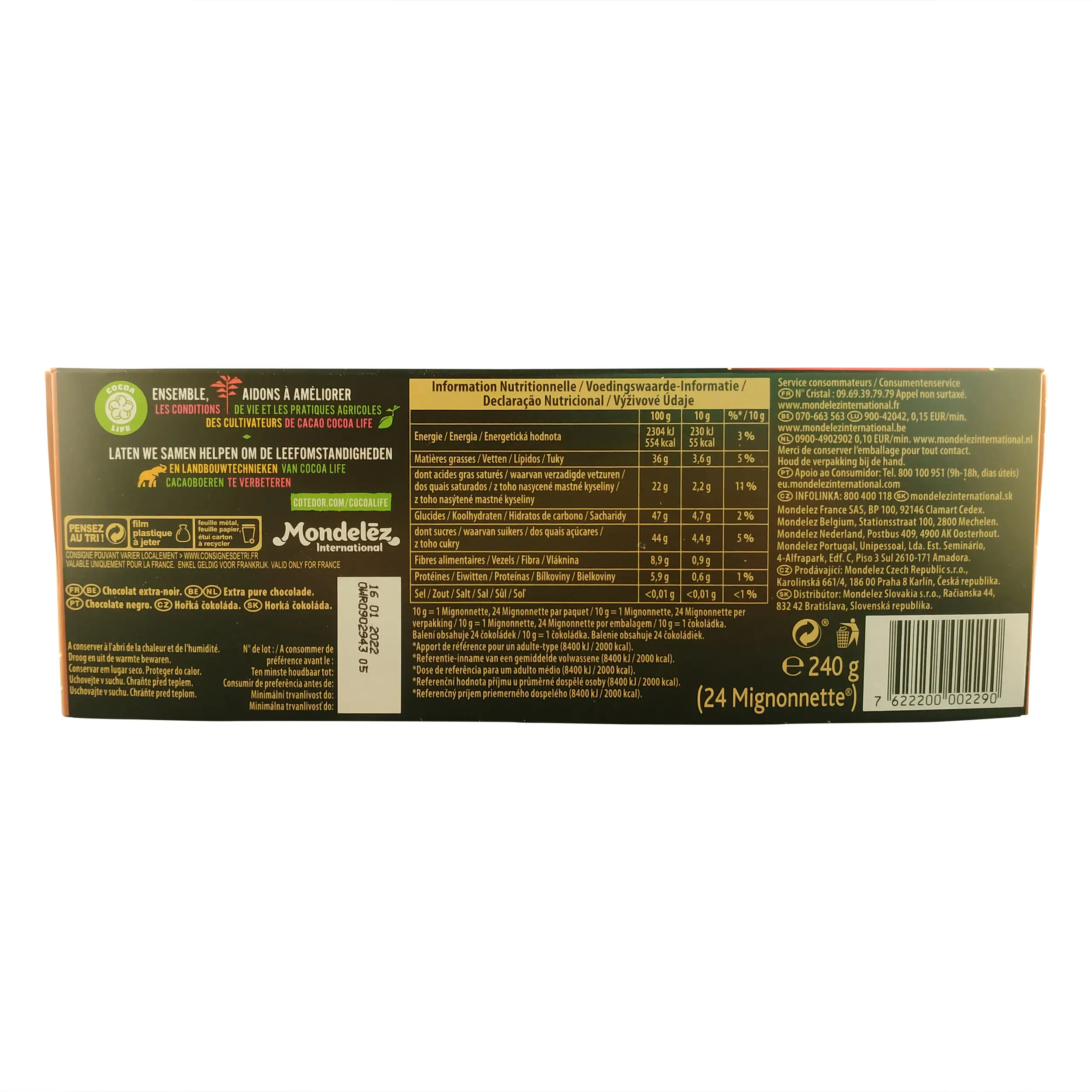 Belgium Chocolate | Cote Dor Chocolate | Côte d'Or Pralines Mignonnette Dark Chocolate | Cote Dor Chocolate Dark | 8.46 Ounce Total Weight - Image 3