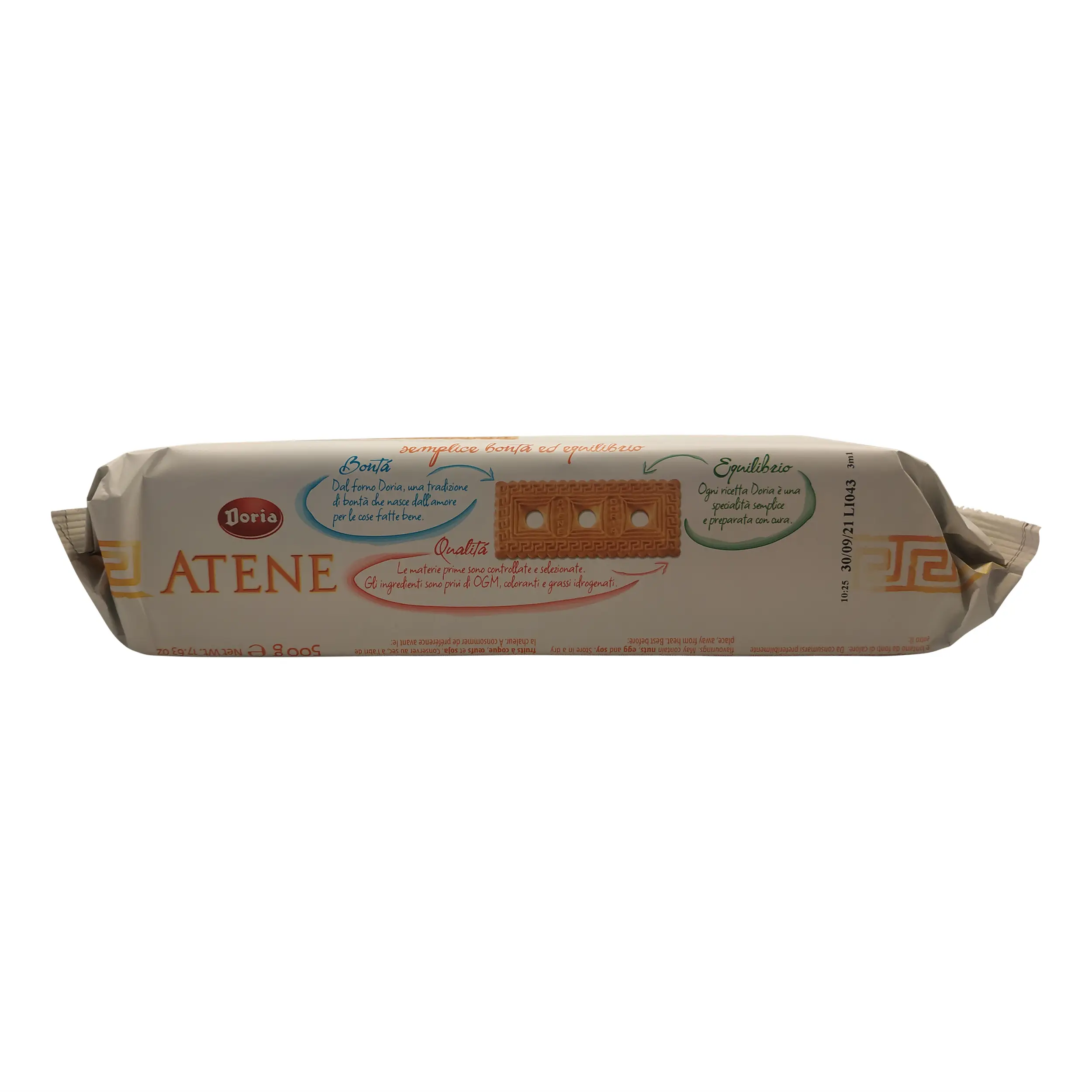 Italian Biscuits | Italian Gifts | Doria, Athens 500 g | Italian Snack | 17.63 Ounce Total Weight - Image 2