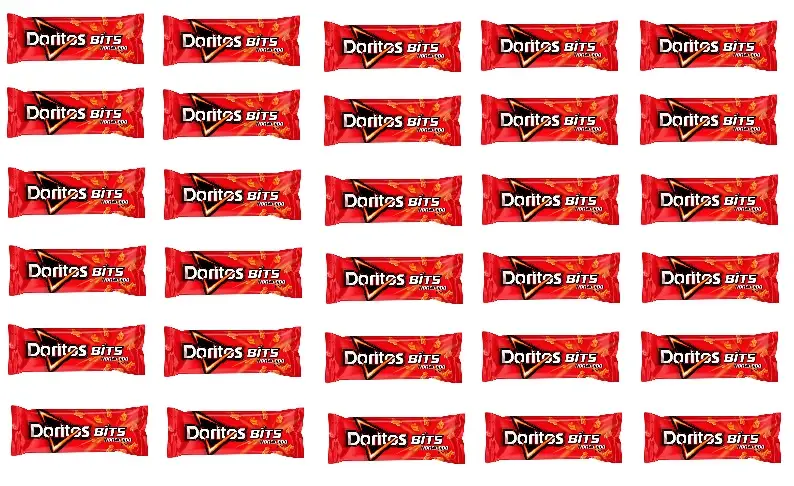 Doritos Crisps | Doritos Bits | Doritos Bits Twisties Honey BBQ Red | 30 Bags | Doritos Box | 31.74 Ounce Total Weight - Image 4