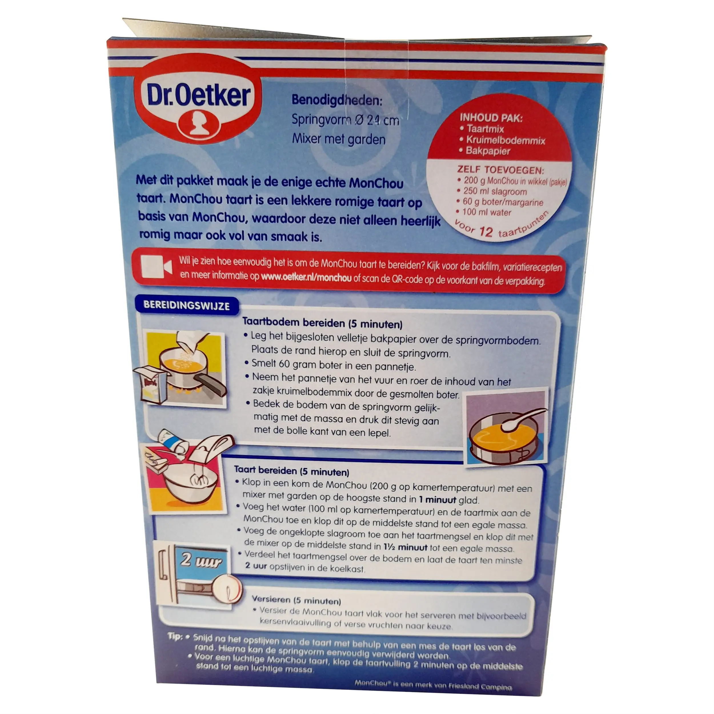 Cakemix | Cheesecake Flavor | Dr. Oetker Monchou Cake Mix  | Cheese Cake Mixes | 13.05 Ounce Total Weight - Image 3