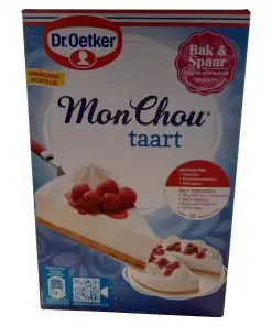 Kuchenbackmischung | Käsekuchen-Geschmack | Dr. Oetker Monchou-Kuchenbackmischung | Käsekuchen-Backmischungen | Gesamtgewicht 13,05 Unzen