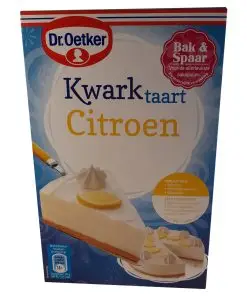 Cakemix | Käsekuchen-Geschmack | Dr. Oetker Käsekuchen-Zitronen-Mix | Käsekuchen-Backmischungen | Gesamtgewicht 14,81 Unzen