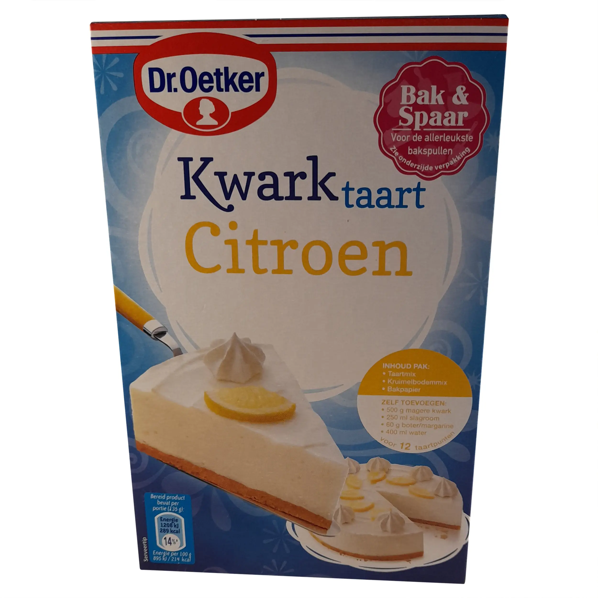 Cakemix | Cheesecake Flavor | Dr.Oetker Cheesecake Lemon Mix | Cheese Cake Mixes | 14.81 Ounce Total Weight