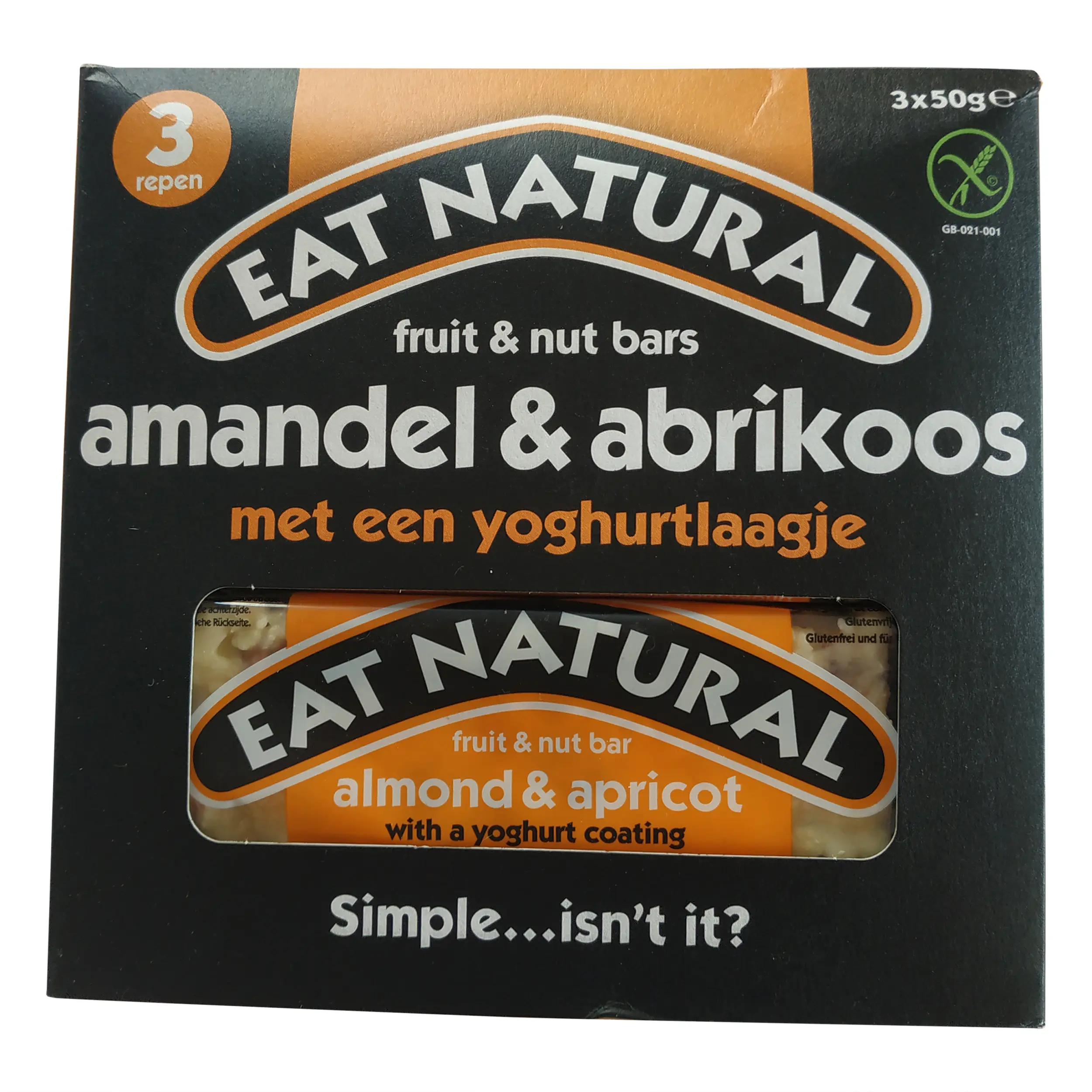 Eat Natural Almond and Apricot | Eat Natural Bars | Healthy Fruit & Nut Bars By Eat Natural | Fruit and Nut Bars | 5.29 Ounce Total Weight