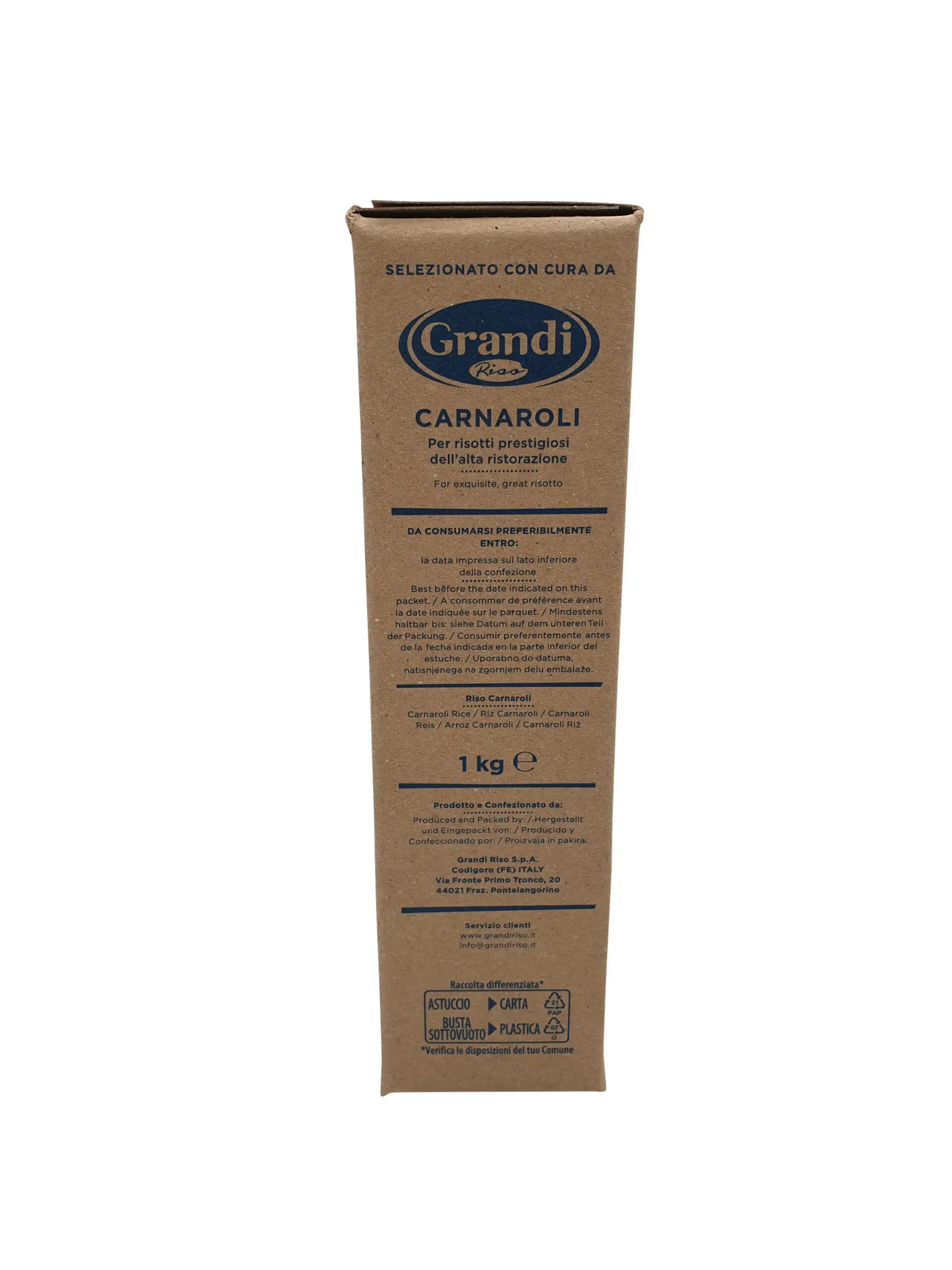 Risotto | Carnaroli | Grandi Riso Carnaroli Rice | Carnaroli Rice | 35.27 Ounce Total Weight - Image 5