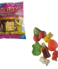 Assortiment de bonbons Haribo | Assortiment des favoris Haribo | Assortiment des favoris Haribo | Grenouilles Haribo | Cerises Haribo | Cola Haribo | 7,05 onces au total