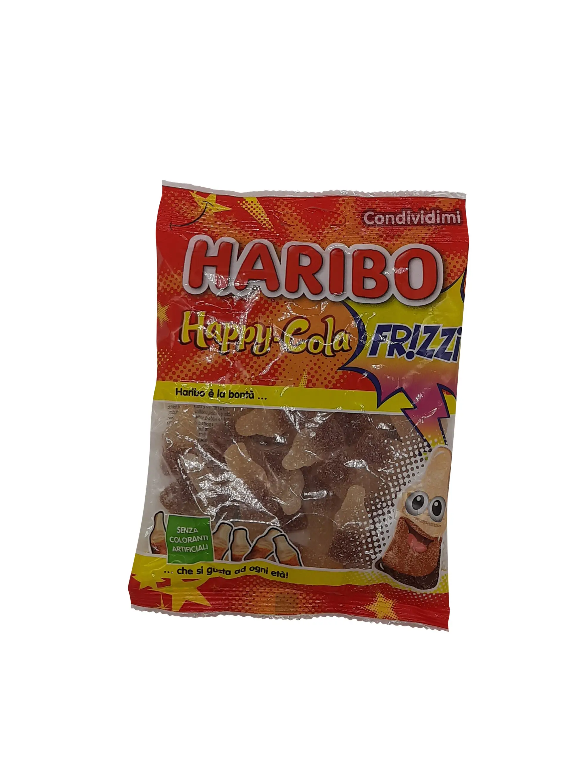 Haribo Cola Bottle | Haribo Cola Fizzy | Haribo Cola Bottle Fizzy Candy | Cola Bottle Gummies | 6.17 Ounce Total Weight
