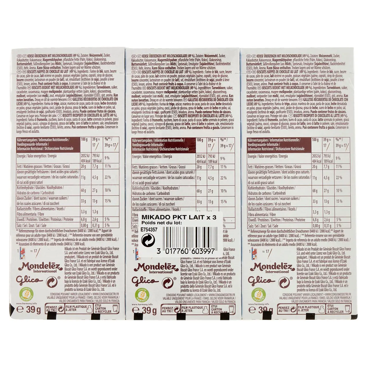 Mikado Chocolate | Mikado Pocket Milk Chocolate | Mikado Cookies | Mikado Biscuits | 4,1 Ounce Total - Image 6