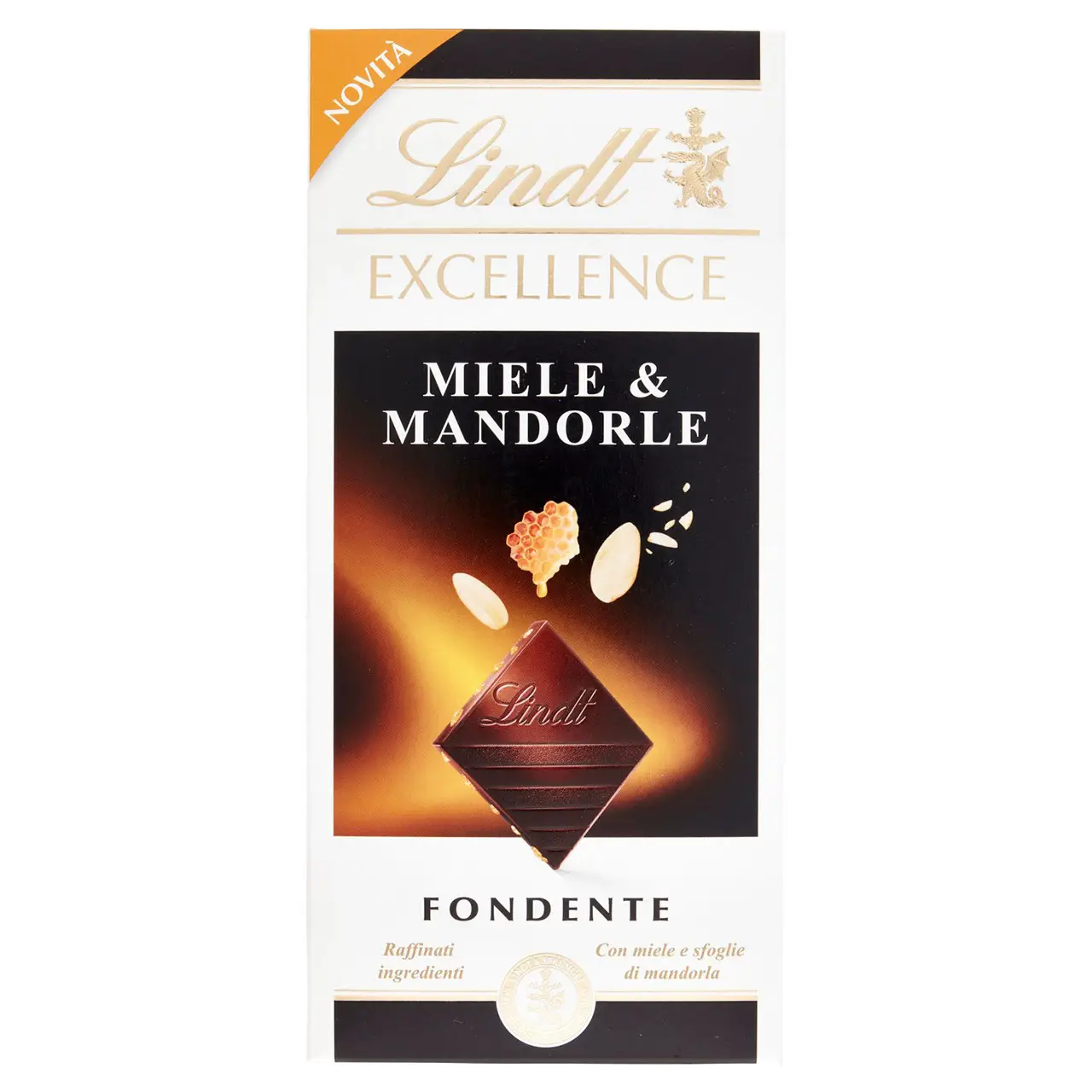 Lindt Chocolates | Lindt Excellence Honey & Almonds | Chocolate Lindt | Swiss Chocolate Lindt | 3,5 Ounce Total - Image 2