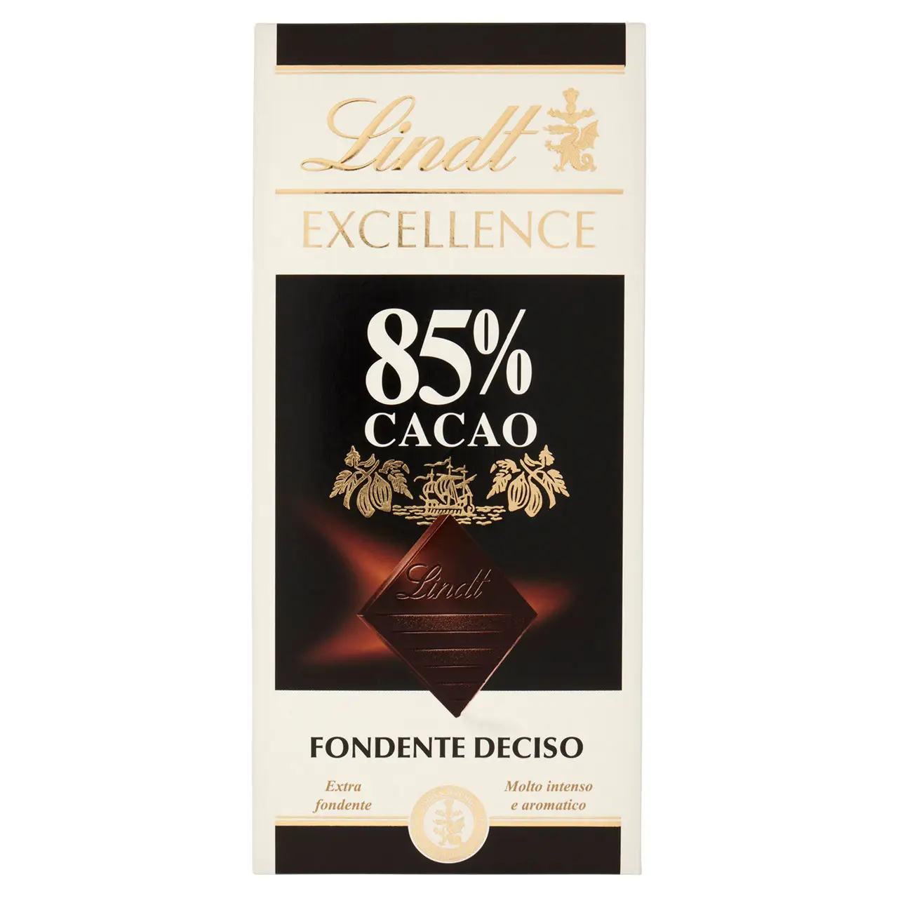Lindt Chocolates | Lindt Excellence Tablet 85% Dark Decided Cocoa | Chocolate Lindt | Swiss Chocolate Lindt | 3,5 Ounce Total