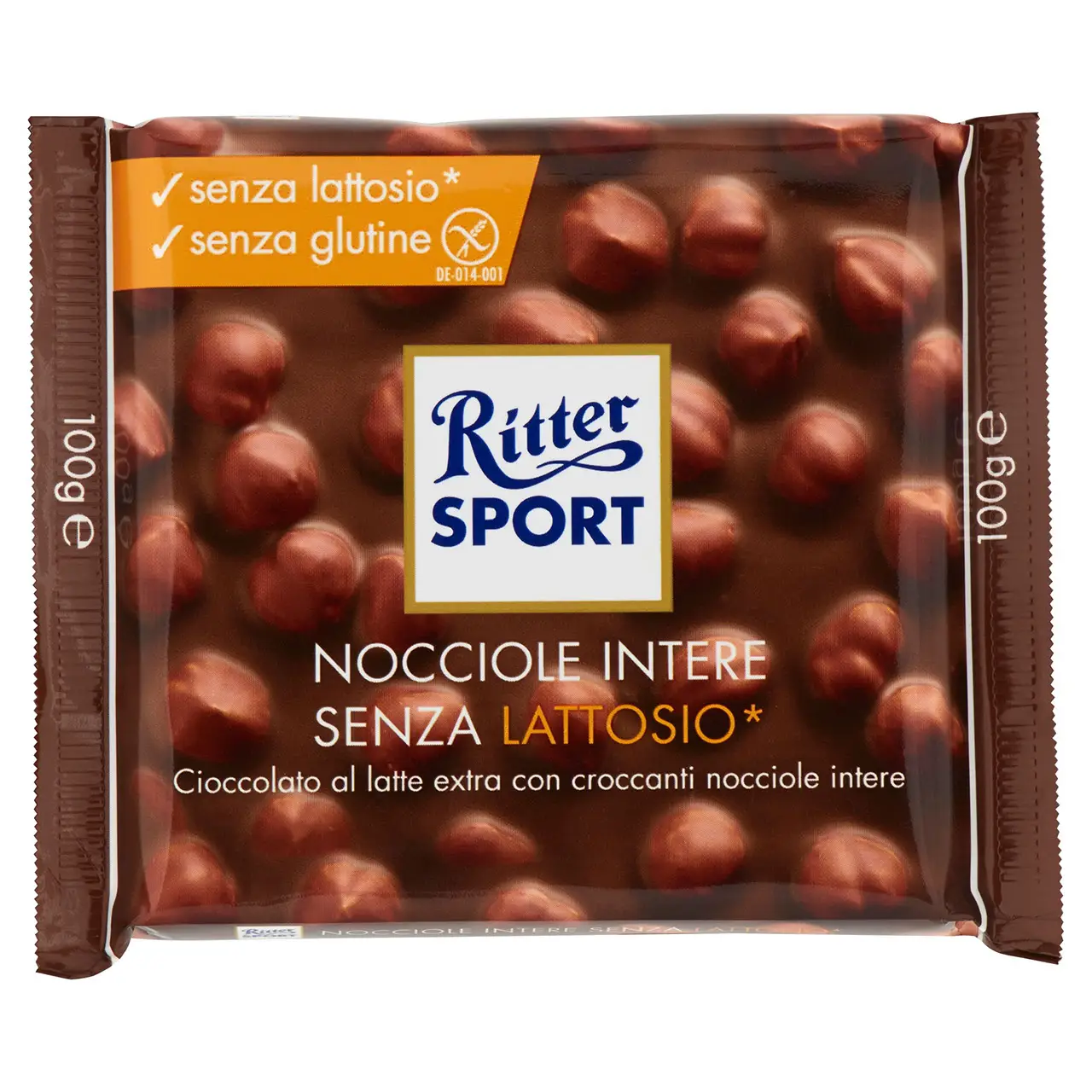 Ritter Sport Chocolate | Ritter Sport Whole Hazelnuts | Ritter Chocolate Bars | Ritter Sport Chocolate Bars | 3,5 Ounce Total