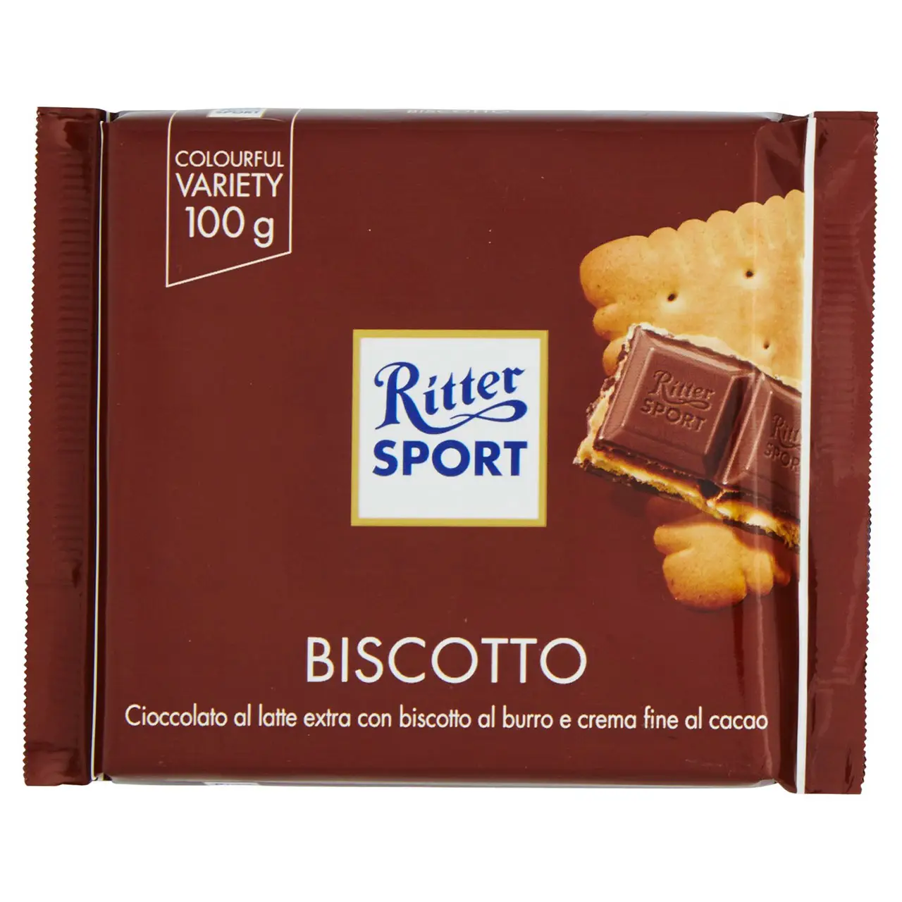 Ritter Sport Chocolate | Ritter Sport Biscuit | Ritter Chocolate Bars | Ritter Sport Chocolate Bars | 3,5 Ounce Total - Image 2