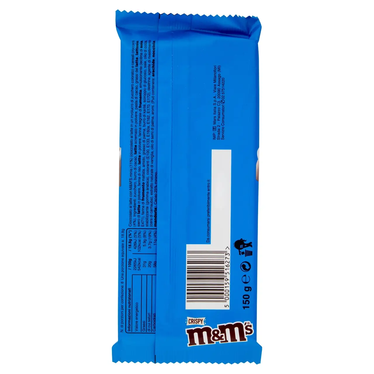 M&M'S Candy | M&M'S Crispy Chocolate | M&M'S Bag | M And M Candies | 5,2 Ounce Total - Image 5