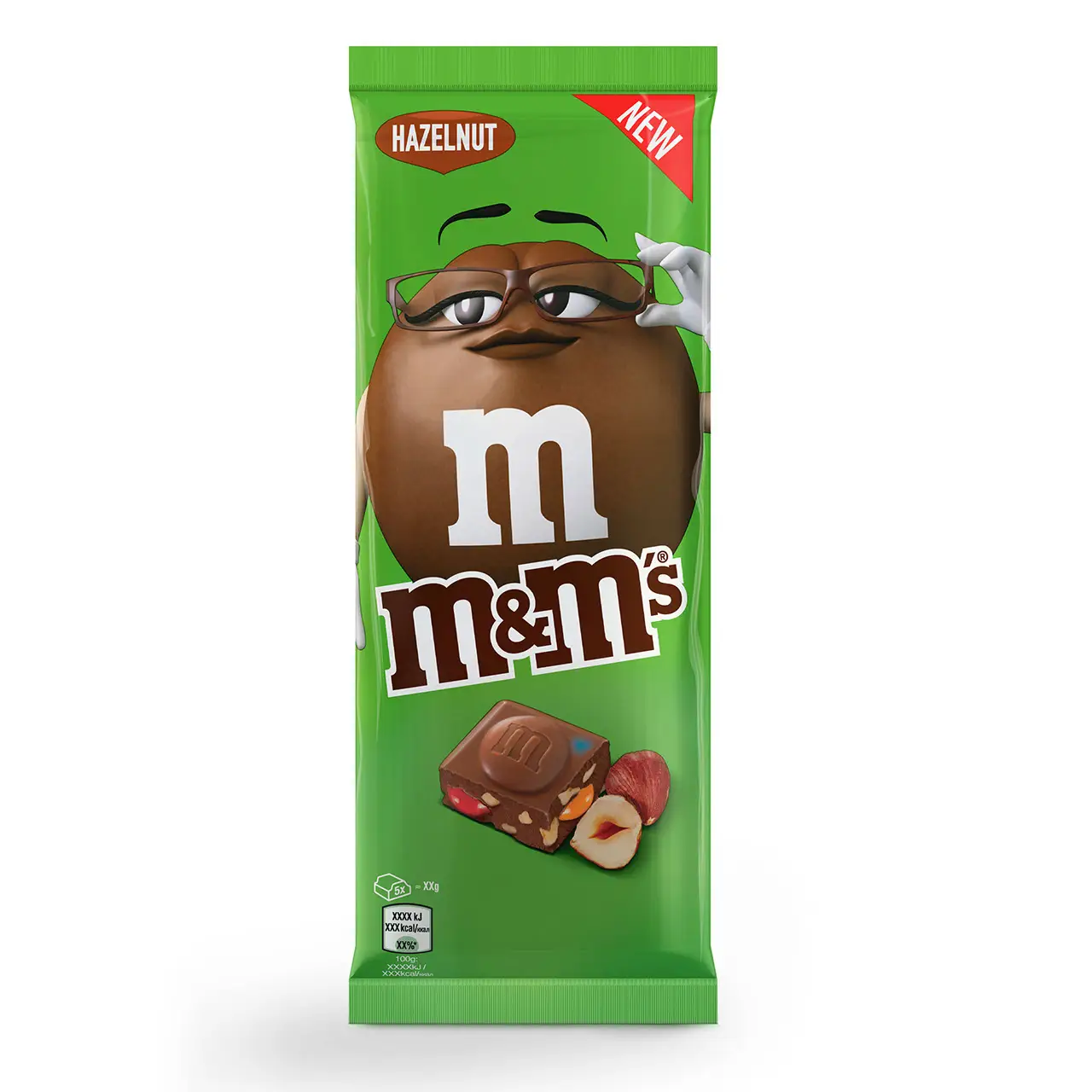 M&M'S Candy | M&M'S Hazelnut Chocolate | M&M'S Bag | M And M Candies | 5,8 Ounce Total