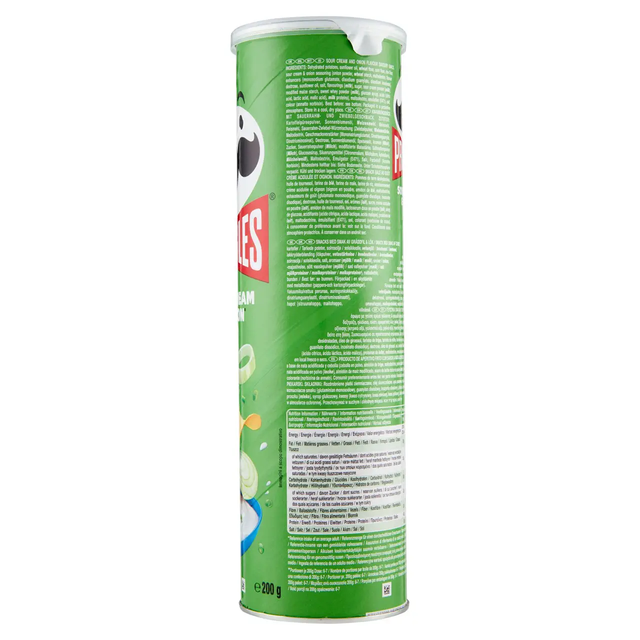 Pringles Chips | Pringles Sour Cream & Onion | Pringles Crisps | Pringles Bulk Packs | 7 Ounce Total - Image 3