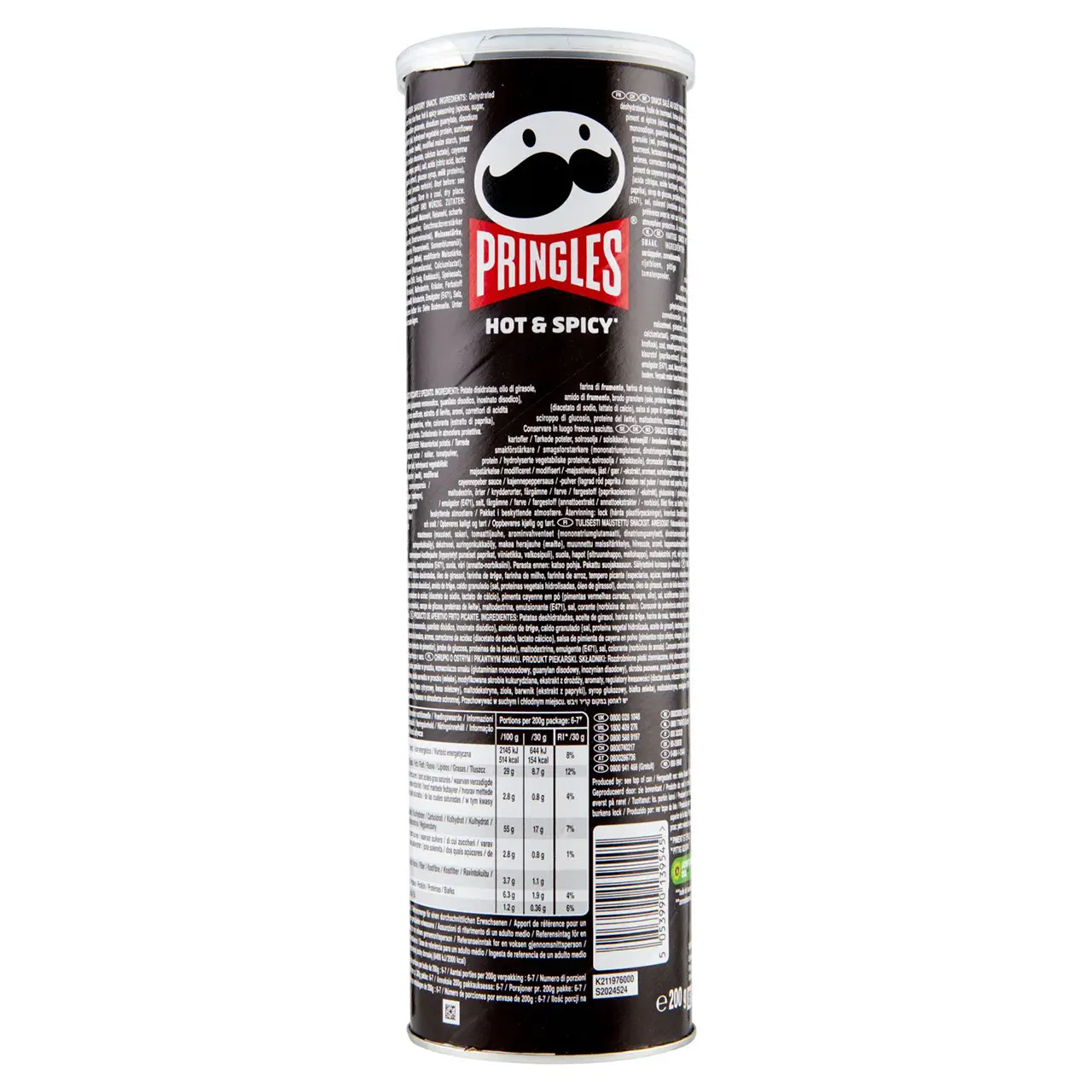 Pringles Chips | Pringles Hot & Spicy | Pringles Crisps | Pringles Bulk Packs | 7 Ounce Total - Image 6