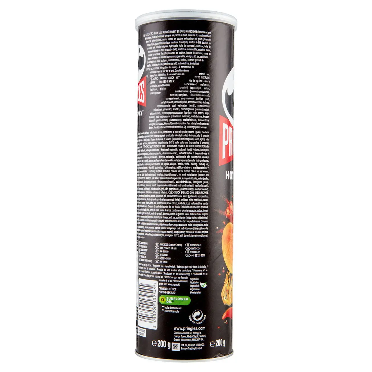 Pringles Chips | Pringles Hot & Spicy | Pringles Crisps | Pringles Bulk Packs | 7 Ounce Total - Image 7
