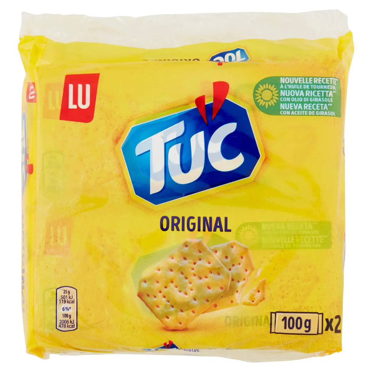 Lu Cookies | Tuc Original Savory Biscuits Multipack | Lu Biscuits | French Cookies | 7 Ounce Total - Image 3