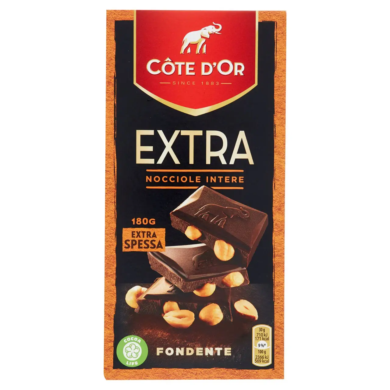 Côte D'Or Chocolate | Côte D'Or Extra Whole Hazelnuts Fondant | Belgian Chocolate | Cote D’Or Chocolate | 6,3 Ounce Total - Image 2
