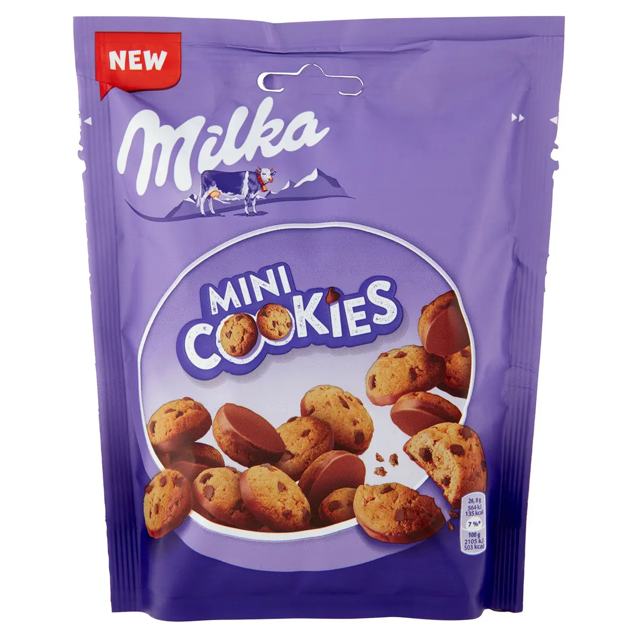 Milka Cookies | Milka Mini Cookies | Milka Chocolate | Milka Wafers Chocolate | 3,8 Ounce Total