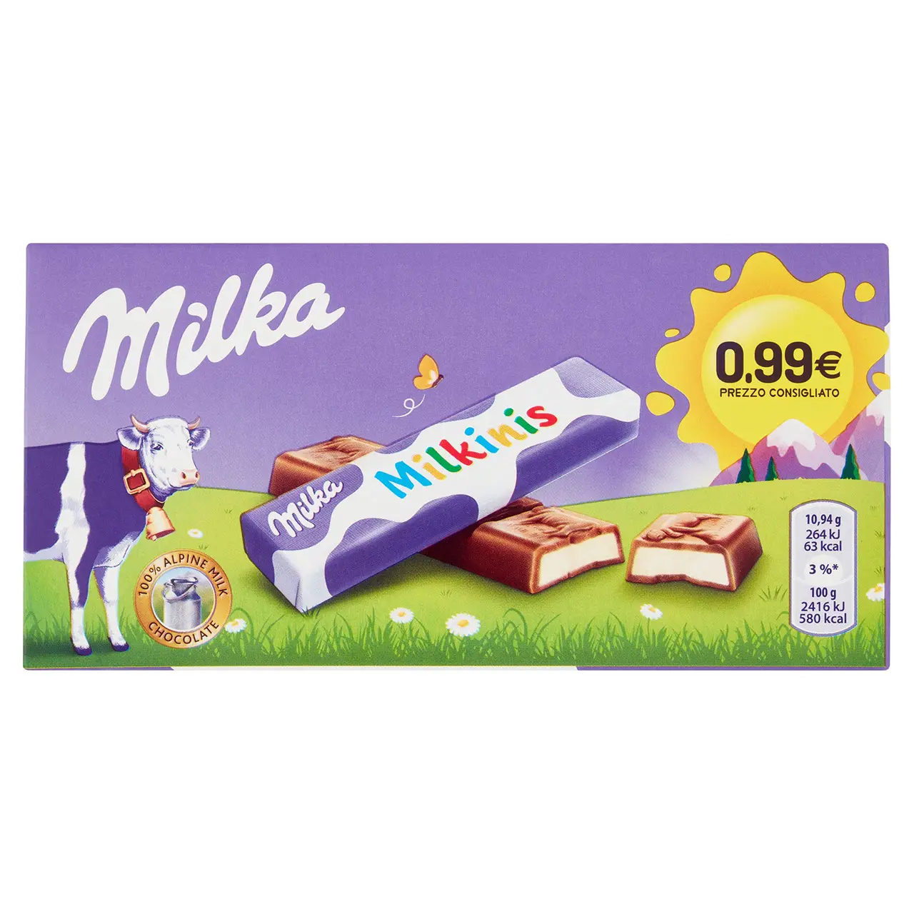 Milka Chocolate | Milka Milkinis | Chocolate Milka | Milka Chocolate Bars | 30,8 Ounce Total