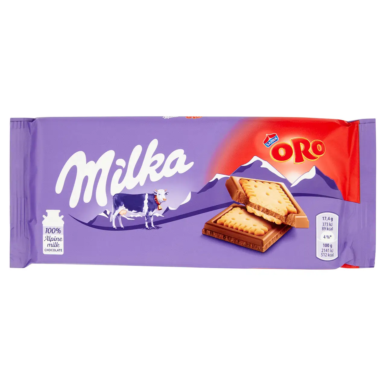 Milka Chocolate | Milka Oro Saiwa | Chocolate Milka | Milka Chocolate Bars | 3 Ounce Total