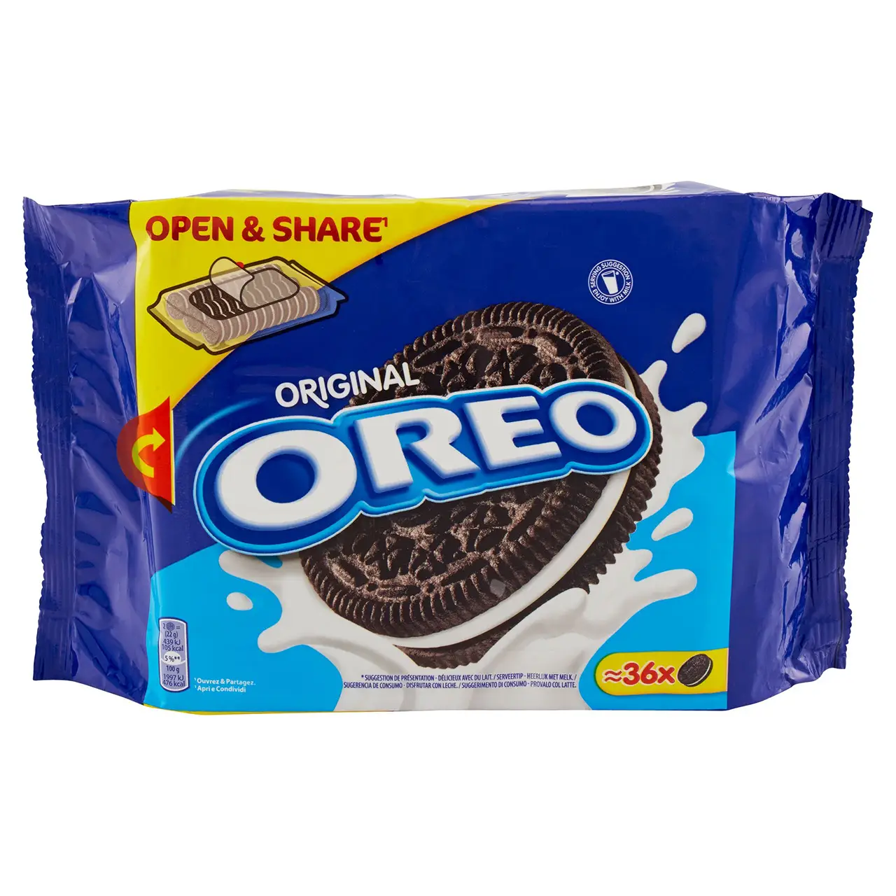 Oreo Cookies | Oreo Original With Vanilla Cream - 396G | Oreo Biscuits | Oreo Biscuits Pack | 13,9 Ounce Total - Image 2