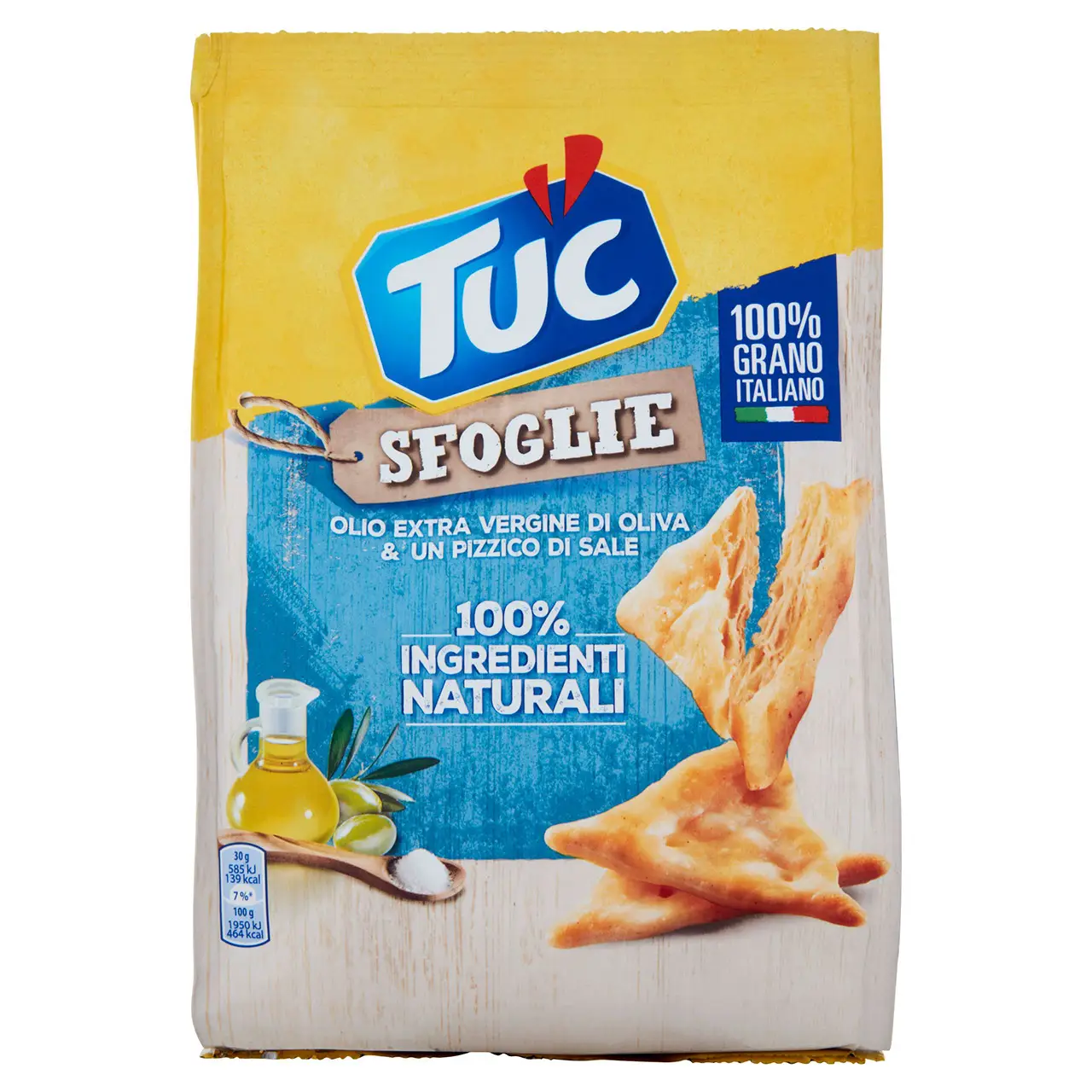 Lu Cookies | Tuc Sfoglie - With Olive & Salt | Lu Biscuits | French Cookies | 5,9 Ounce Total