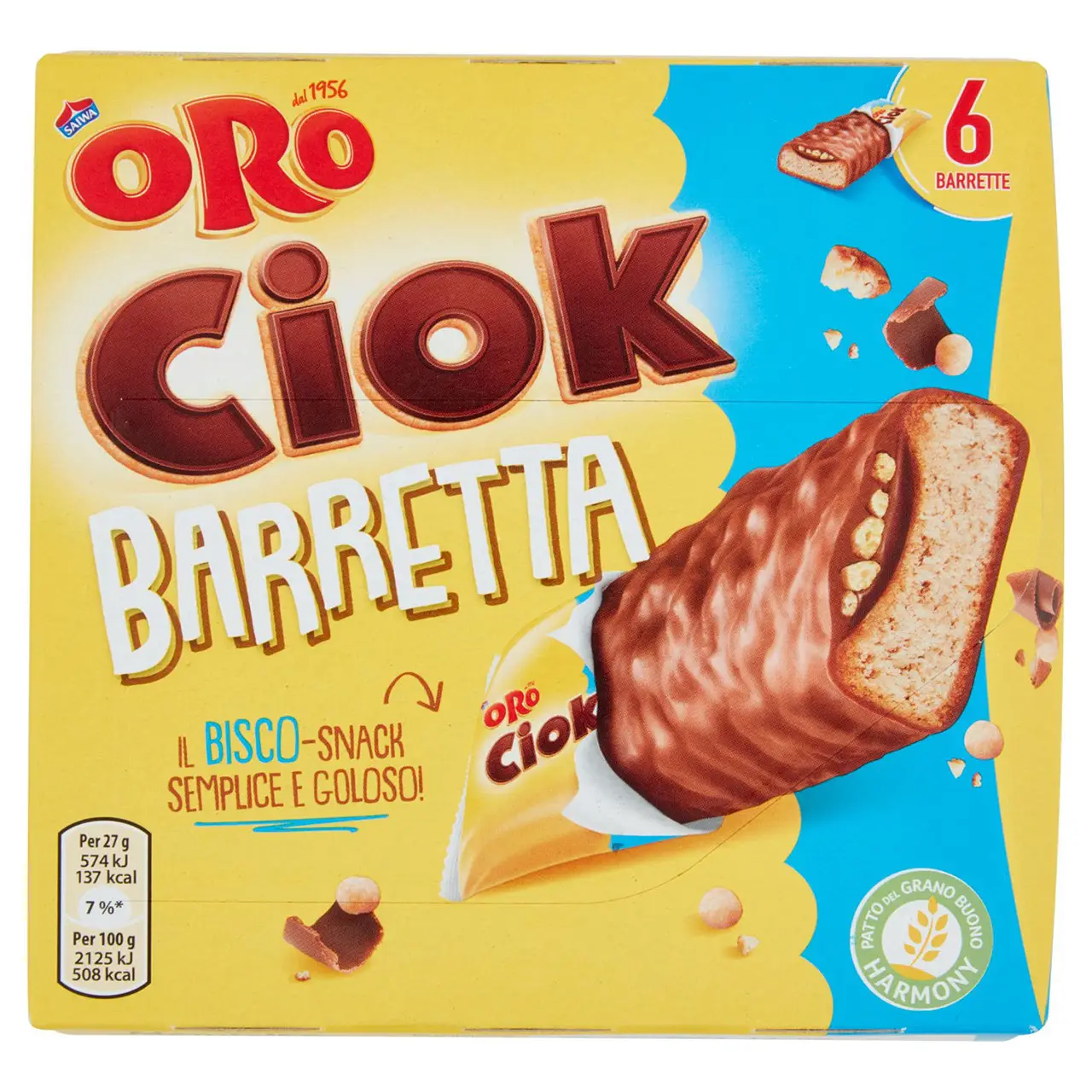 Oro Saiwa Biscuits | Oro Ciok Milk Chocolate Bars | Oro Saiwa Cookies | Oro Saiwa Biscotti | 5,7 Ounce Total - Image 3