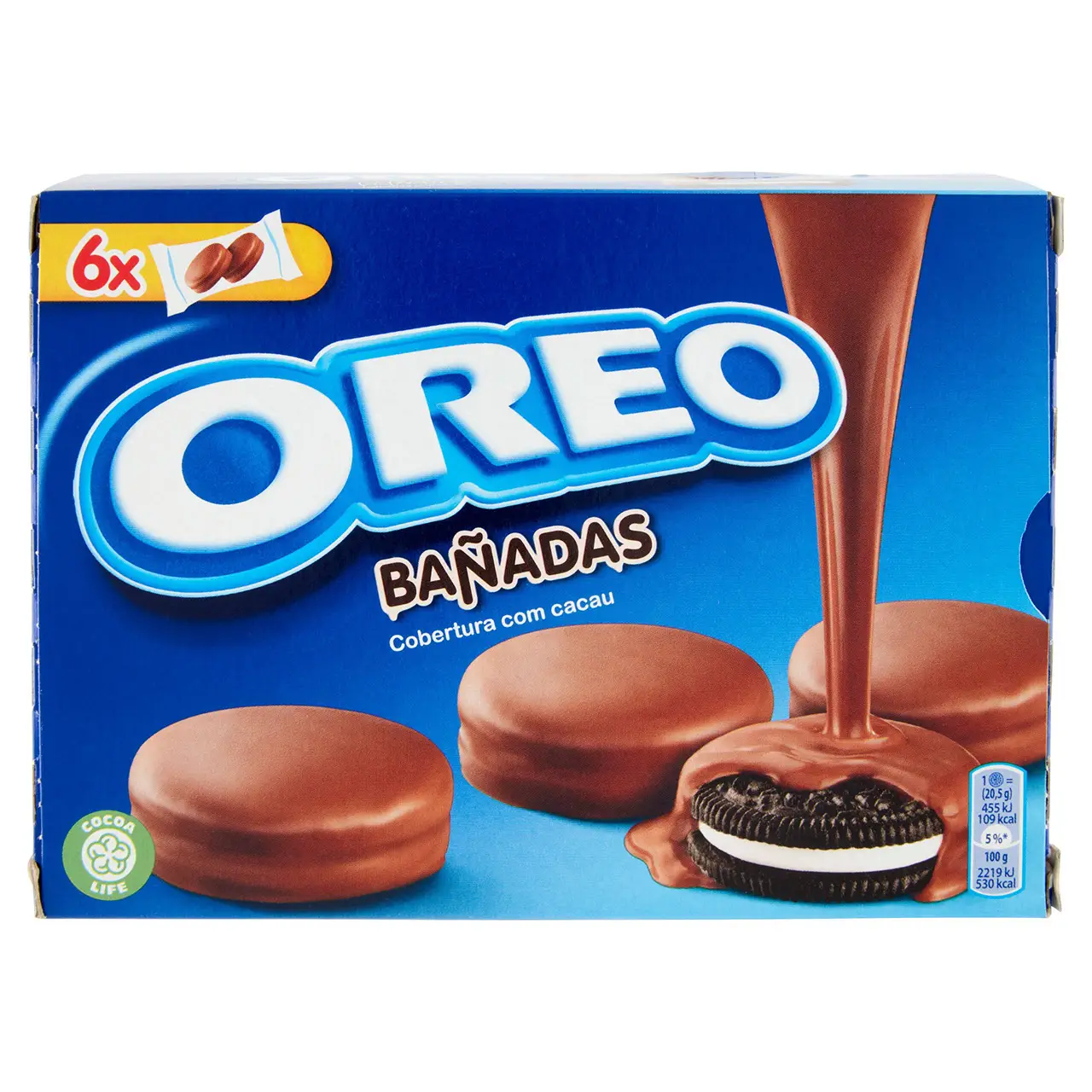 Oreo Cookies | Oreo Bañadas, Cookies With Milk Chocolate Coating | Oreo Biscuits | Oreo Biscuits Pack | 8,6 Ounce Total - Image 2