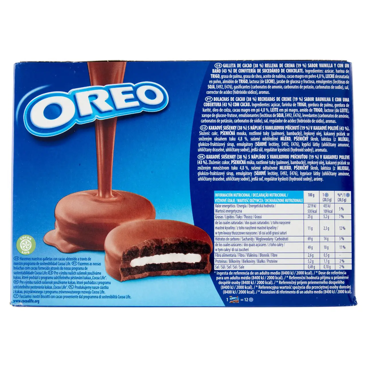 Oreo Cookies | Oreo Bañadas, Cookies With Milk Chocolate Coating | Oreo Biscuits | Oreo Biscuits Pack | 8,6 Ounce Total - Image 6