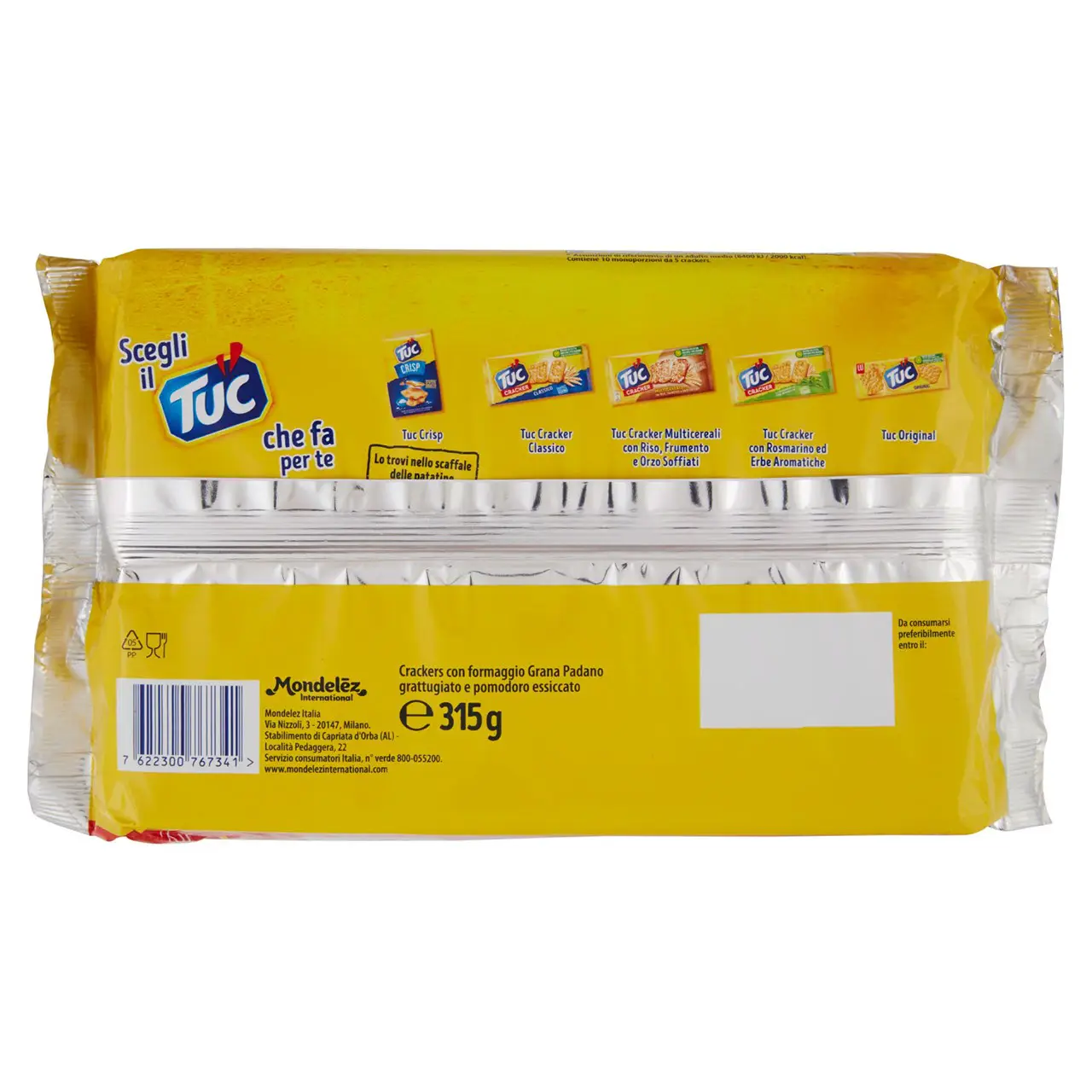 Lu Cookies | Tuc Cracker With Tomato & Grana Padano Baked | Lu Biscuits | French Cookies | 11,1 Ounce Total - Image 4