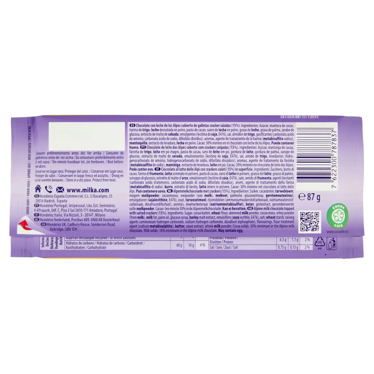 Milka Chocolate | Milka Tuc | Chocolate Milka | Milka Chocolate Bars | 3 Ounce Total - Image 5