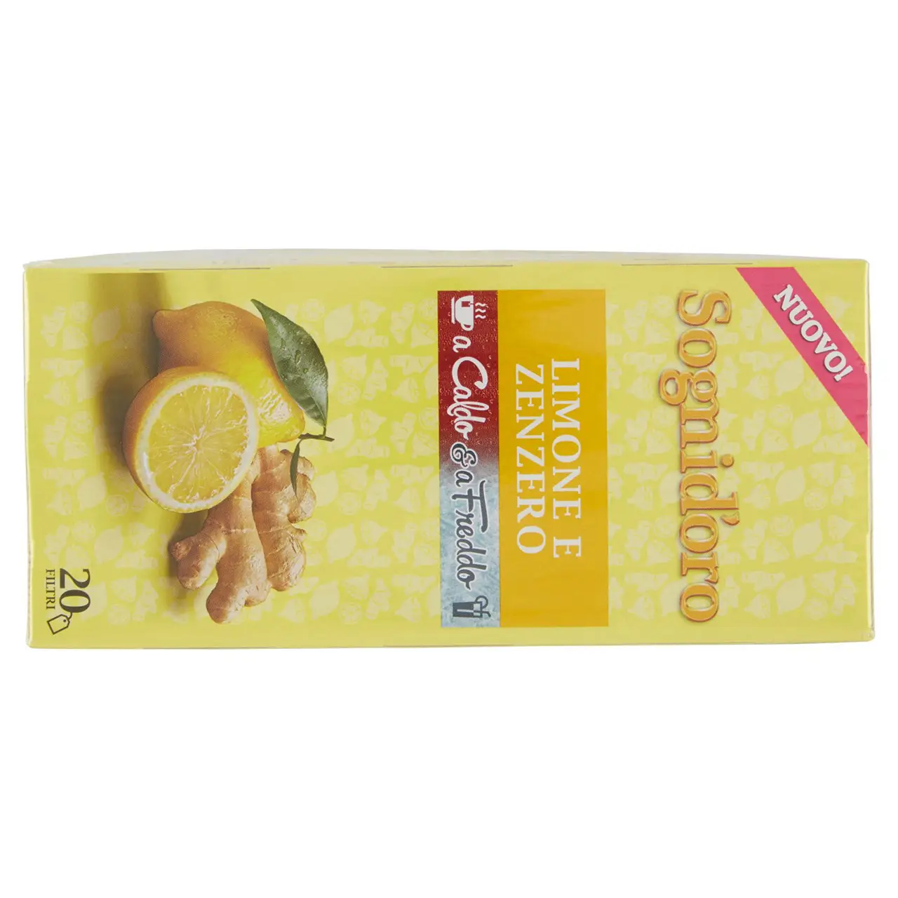 Sognidoro Tea | Gold Dreams Hot & Cold Lemon & Ginger | Sogni Doro Tea | Sogni Doro Camomilla Tea | 1,4 Ounce Total - Image 3