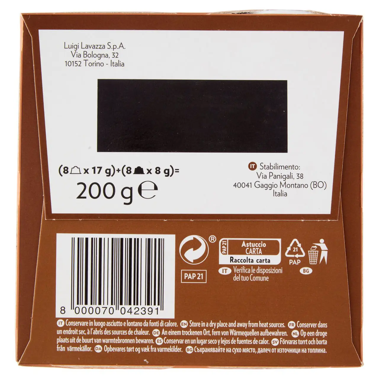 Lavazza Coffee | Lavazza Cappuccino Compatible** With Nescafé Dolce Gusto Machines* 8 X 17 G 8 X 8 G | Lavazza Espresso | Coffee Lavazza | 7 Ounce Total - Image 7