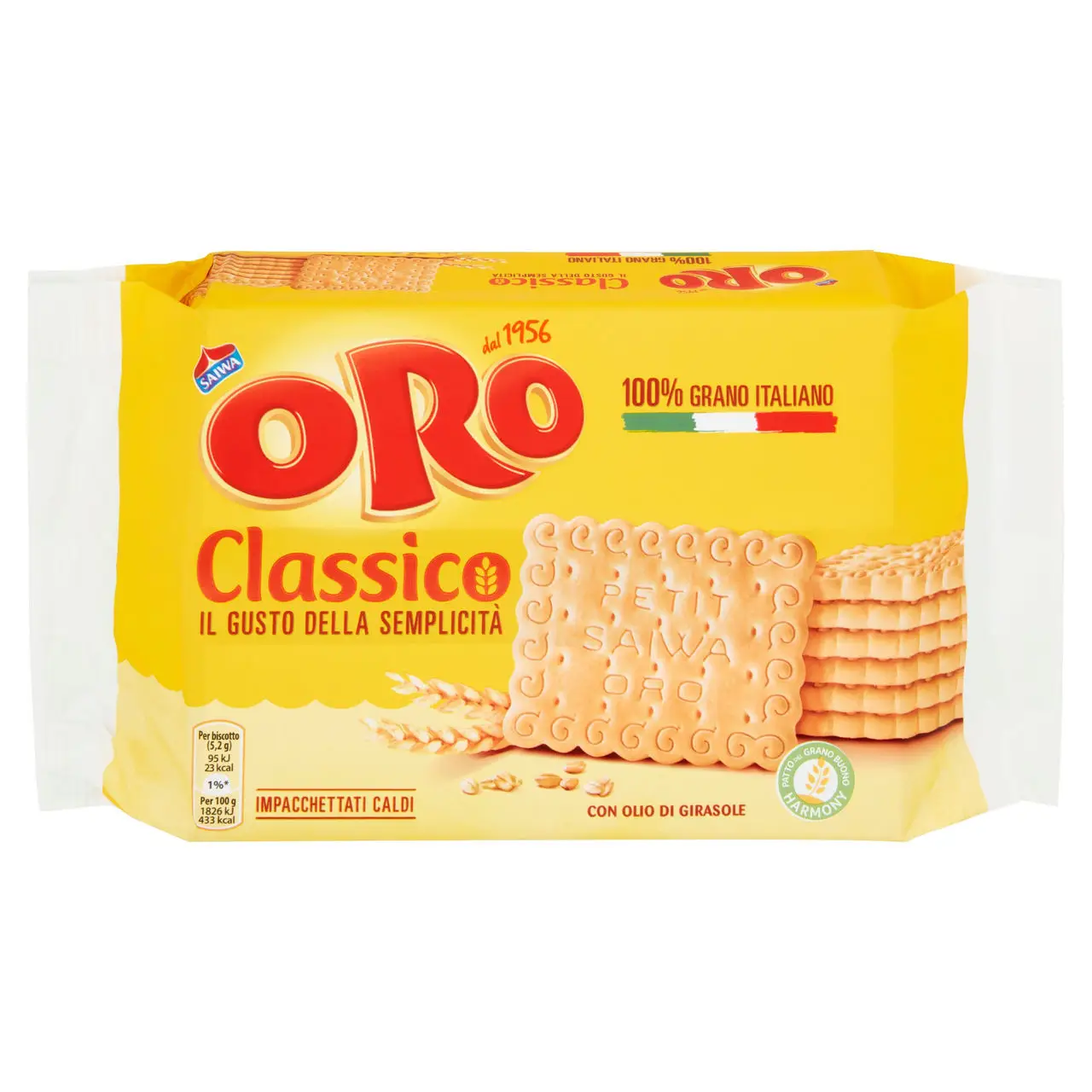 Oro Saiwa Biscuits | Oro Saiwa Dry Cookies Classic | Oro Saiwa Cookies | Oro Saiwa Biscotti | 8,8 Ounce Total - Image 2