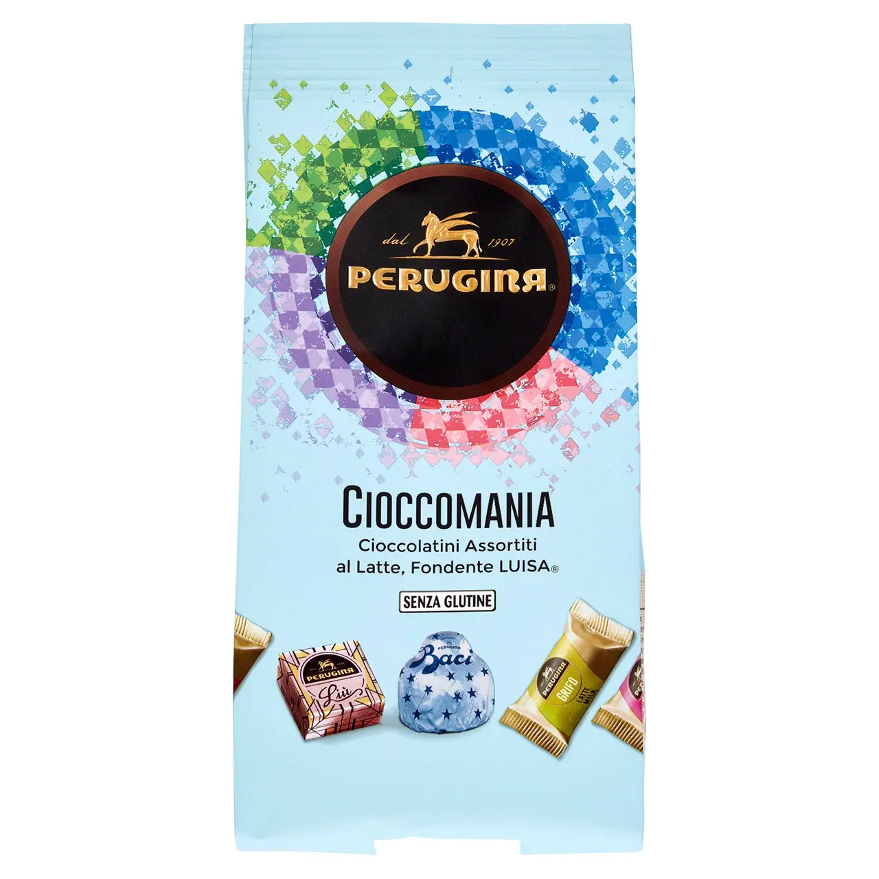 Perugina Chocolate | Perugina Cioccomania Cioccolatini Assorted Milk & Dark | Perugia Chocolate | Italian Chocolate | 7 Ounce Total