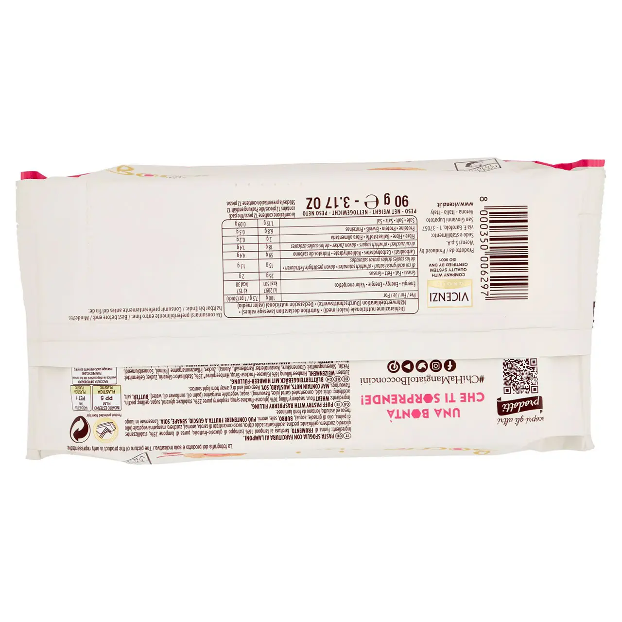 Matilde Vicenzi Cookies | Pastry Matilde Vicenzi Bocconcini With Raspberries | Matilde Vicenzi Wafers | Matilde Vicenzi Biscuits | 3,1 Ounce Total - Image 6
