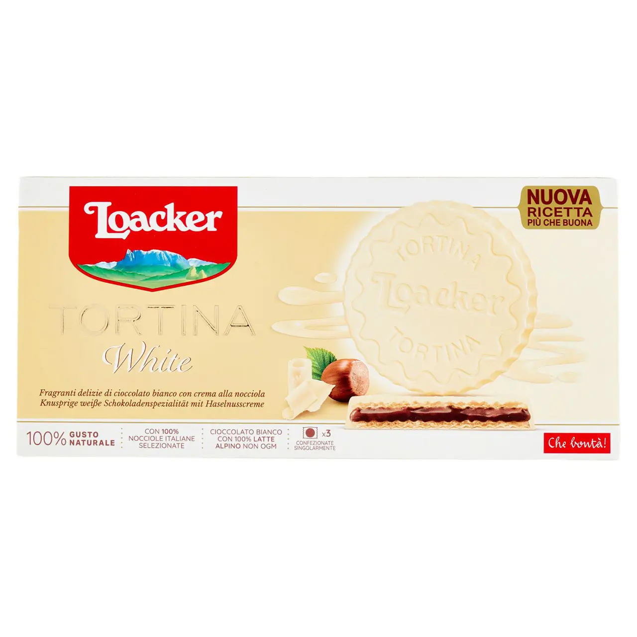 Loacker Wafers | Loacker White Wafer Cake Covered White Chocolate With Hazelnut Cream | Loacker Biscuits | Loacker Wafer Biscuits | 2,2 Ounce Total - Image 6