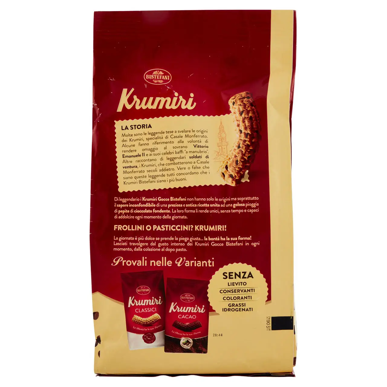 Krumiri Bistefani Cookies | Bistefani Krumiri Drops - Bag | Krumiri Cookies | Italian Cookies From Italy | 10,2 Ounce Total - Image 6