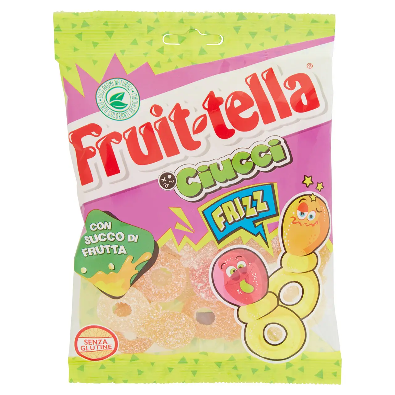 Fruittella Sweets | Fruit-Tella Pacifiers Frizz | Fruitella | Fruittella Candy | 6,1 Ounce Total - Image 2